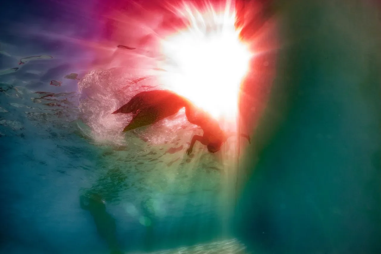 Building Skills as a Mermaid Underwater