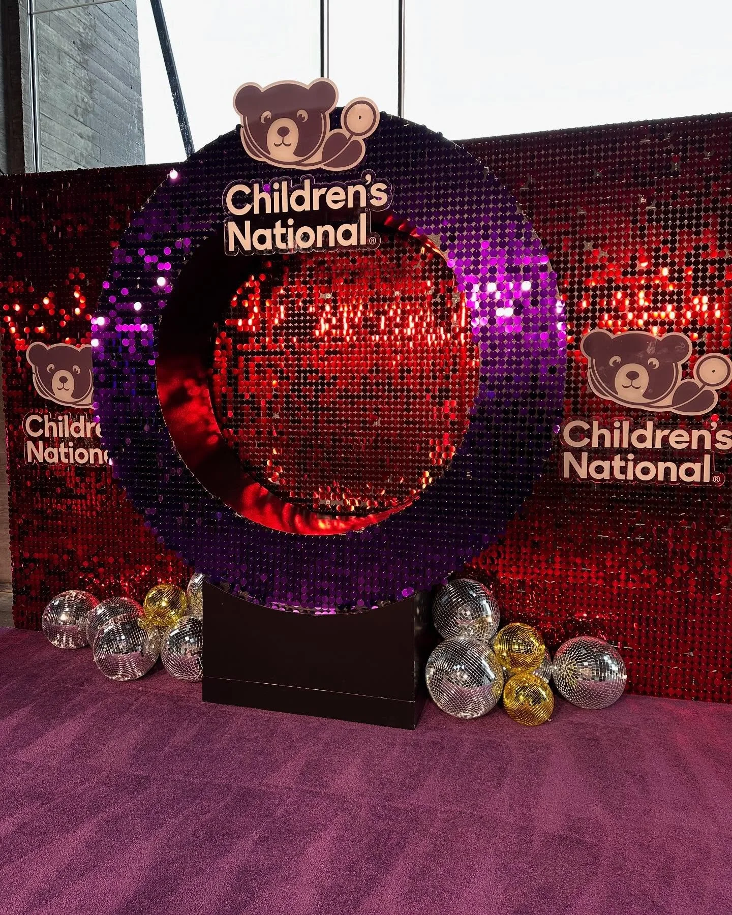 This event was one for the books✨🎉 We had the best time bringing sparkles, color, and the good vibes to the Children&rsquo;s National Ball at the Anthem. Disco balls, shimmer walls, and balloon clusters made it a night to remember, all for an amazin