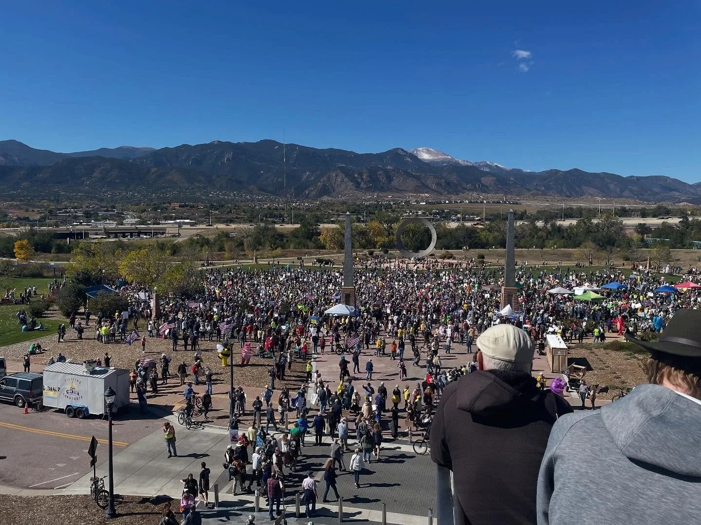 Great turnout today from Fountain, Colorado Springs, and El Paso county! This included Fountain’s State Senator Marc Snyder! #fountain #fountaincolorado #fyp #citycouncil #nokings
