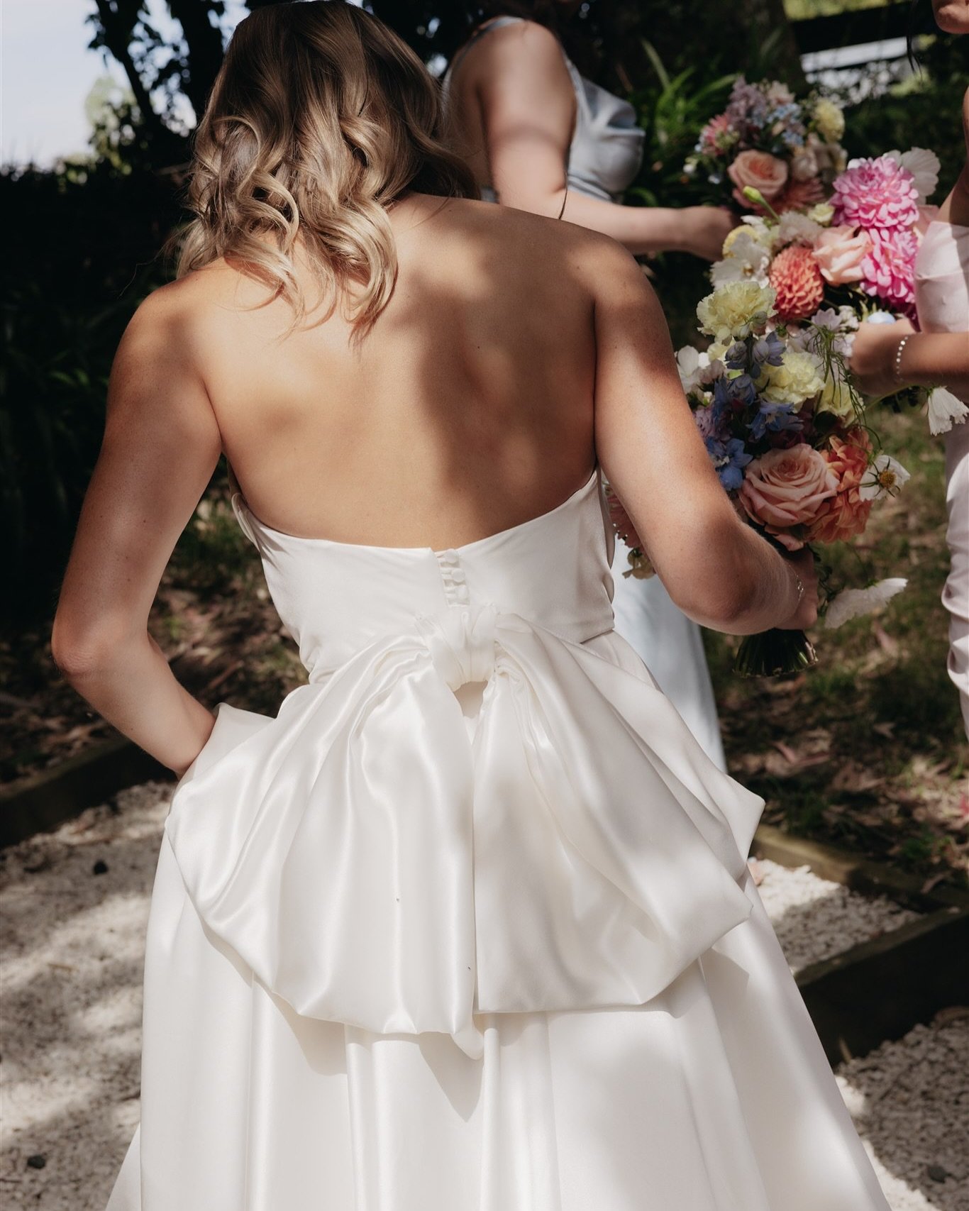 A mix of film &amp; digital for Morgan &amp; her dresses, made by the incredibly talented @lulujacksonbridal 🎀