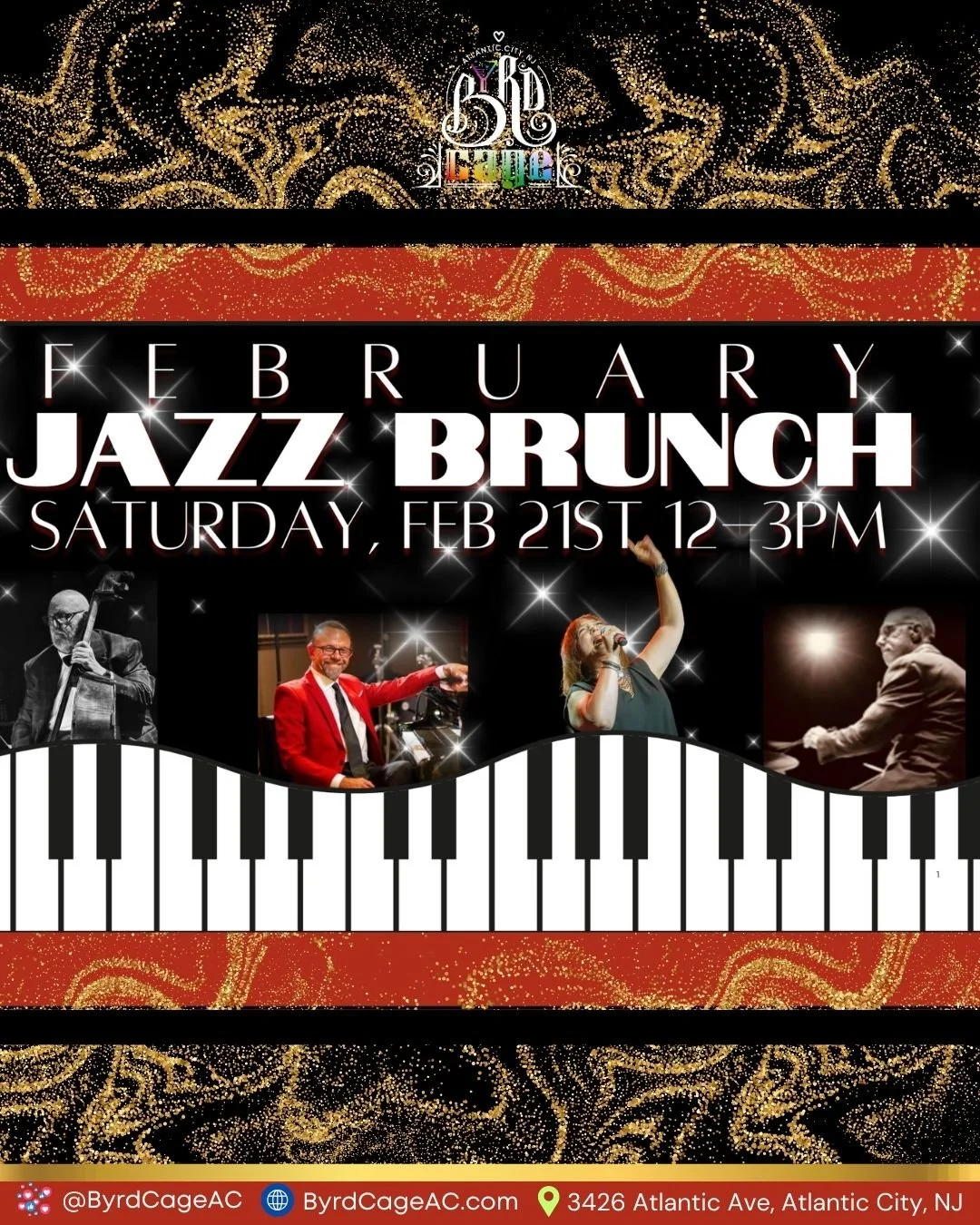Brunch plans? Secured. 🎷🥂

Join us Saturday, February 21st for a vibrant afternoon of live jazz with Andy Lalasis &amp; The JazzByrds &mdash; Dean Schneider, Bob Shomo, and featuring Melanie Rice &mdash; bringing the vibes from 12PM&ndash;3PM.

Jam