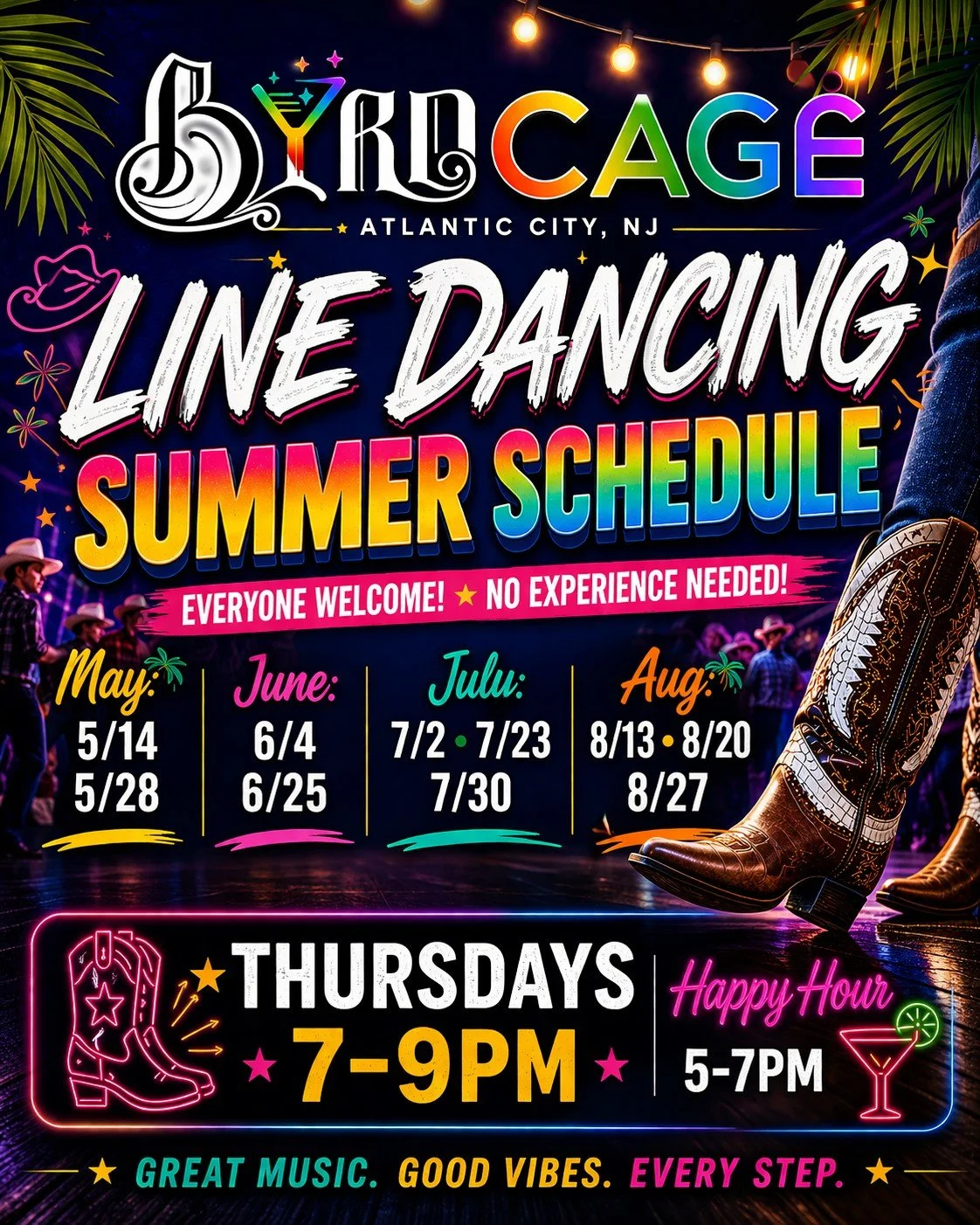 🤠👢 Tonight, we dance&hellip;

Line dancing is back upstairs at La Cage with the Sidestory Steppers, and your Thursday night plans are officially locked in 🔥 Whether you&rsquo;re a seasoned pro or just learning the steps, it&rsquo;s all about good 