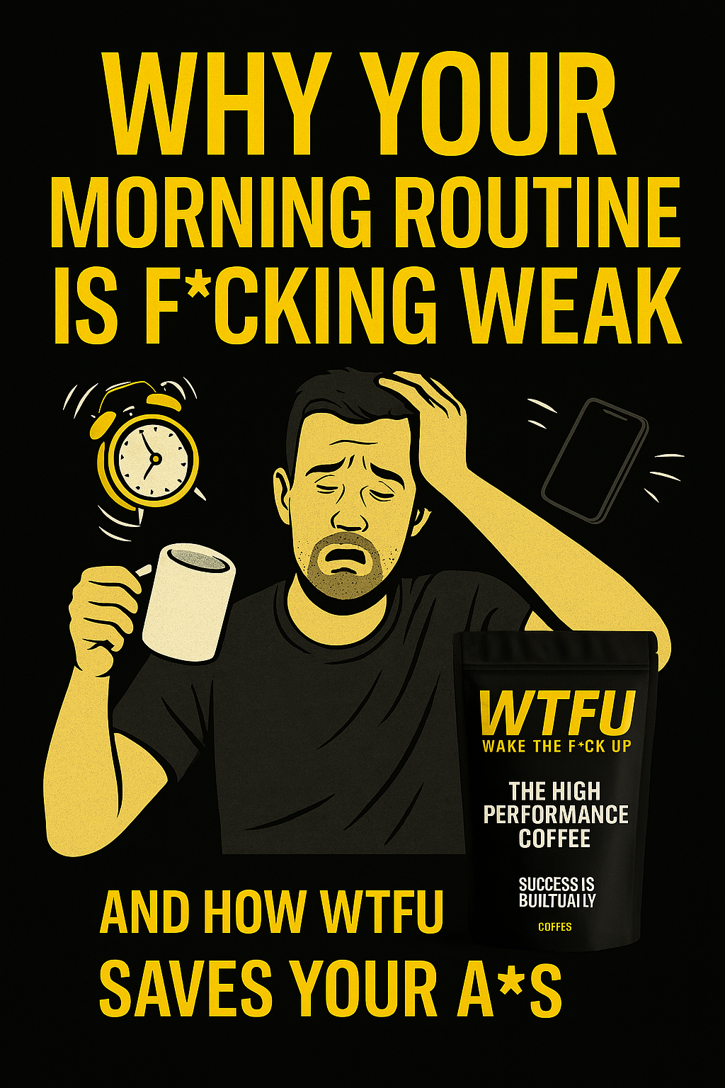 💥 Why Your Morning Routine Is Fcking Weak — And How WTFU Saves Your As