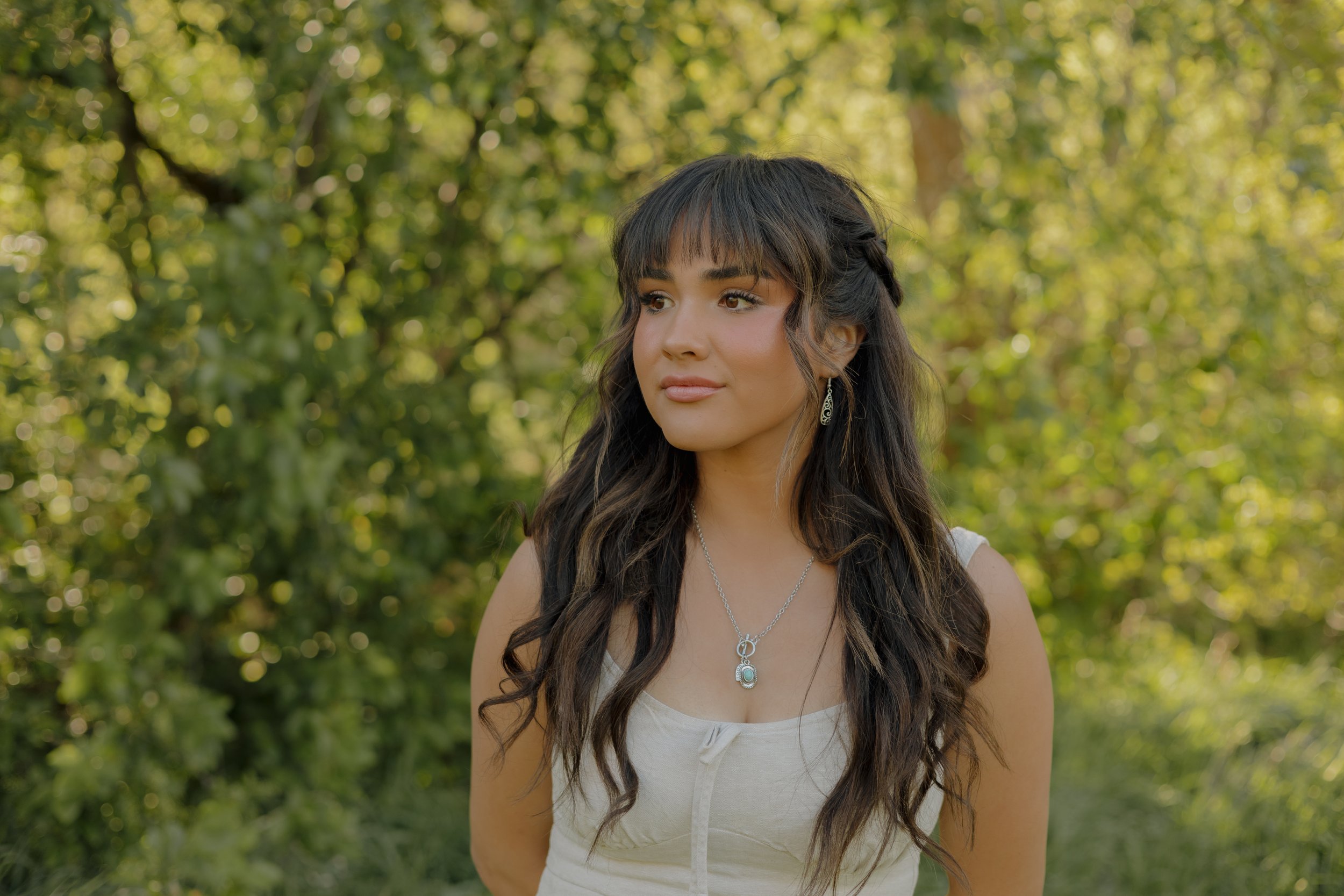girl looking off into the distance
