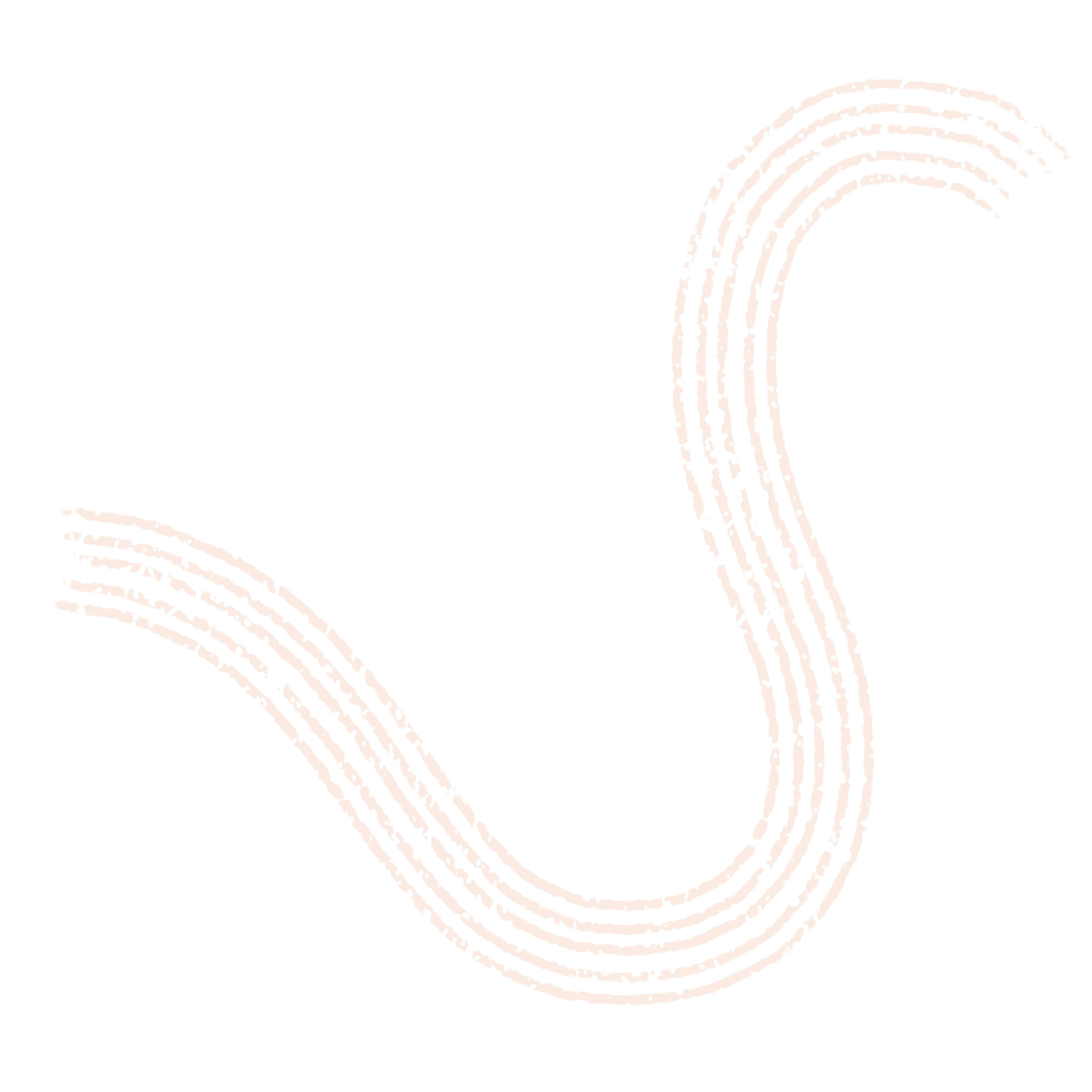 Stylized letter 'J' with a pink, dotted, curved line design on a black background.
