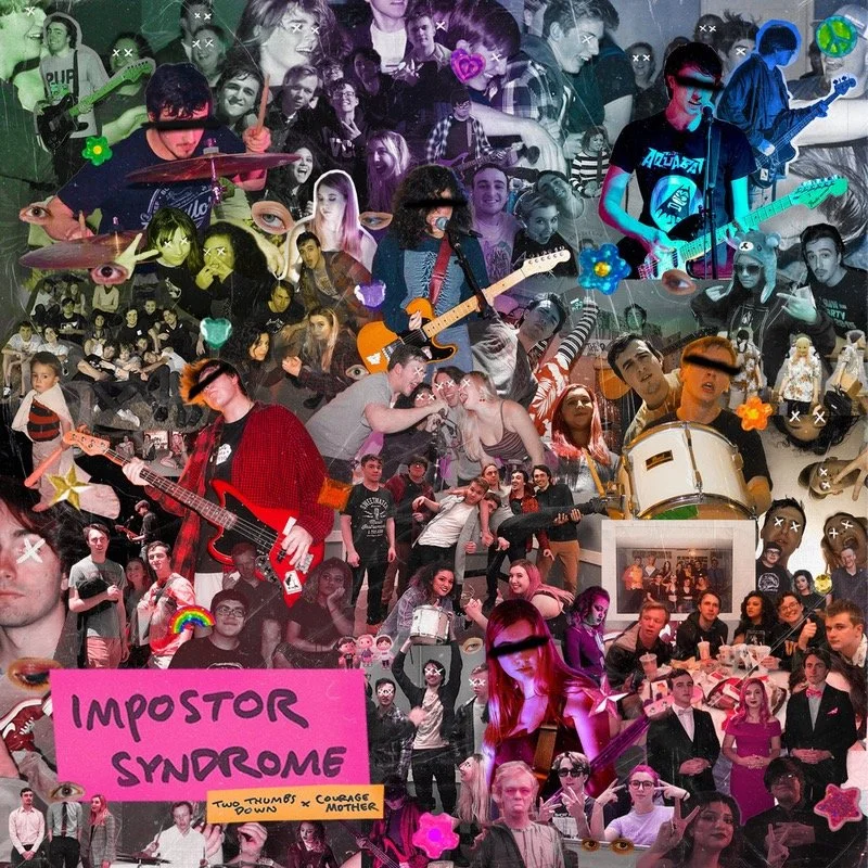 REVIEW: Courage Mother and Two Thumbs Down combine Rage, Beauty and Power into their New Split Release 'Imposter Syndrome'