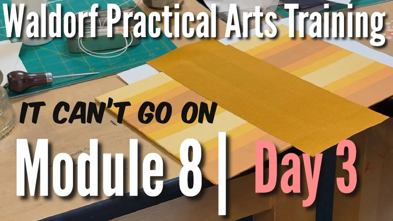 Module 8 | Day 3 | Waldorf Practical Arts Training