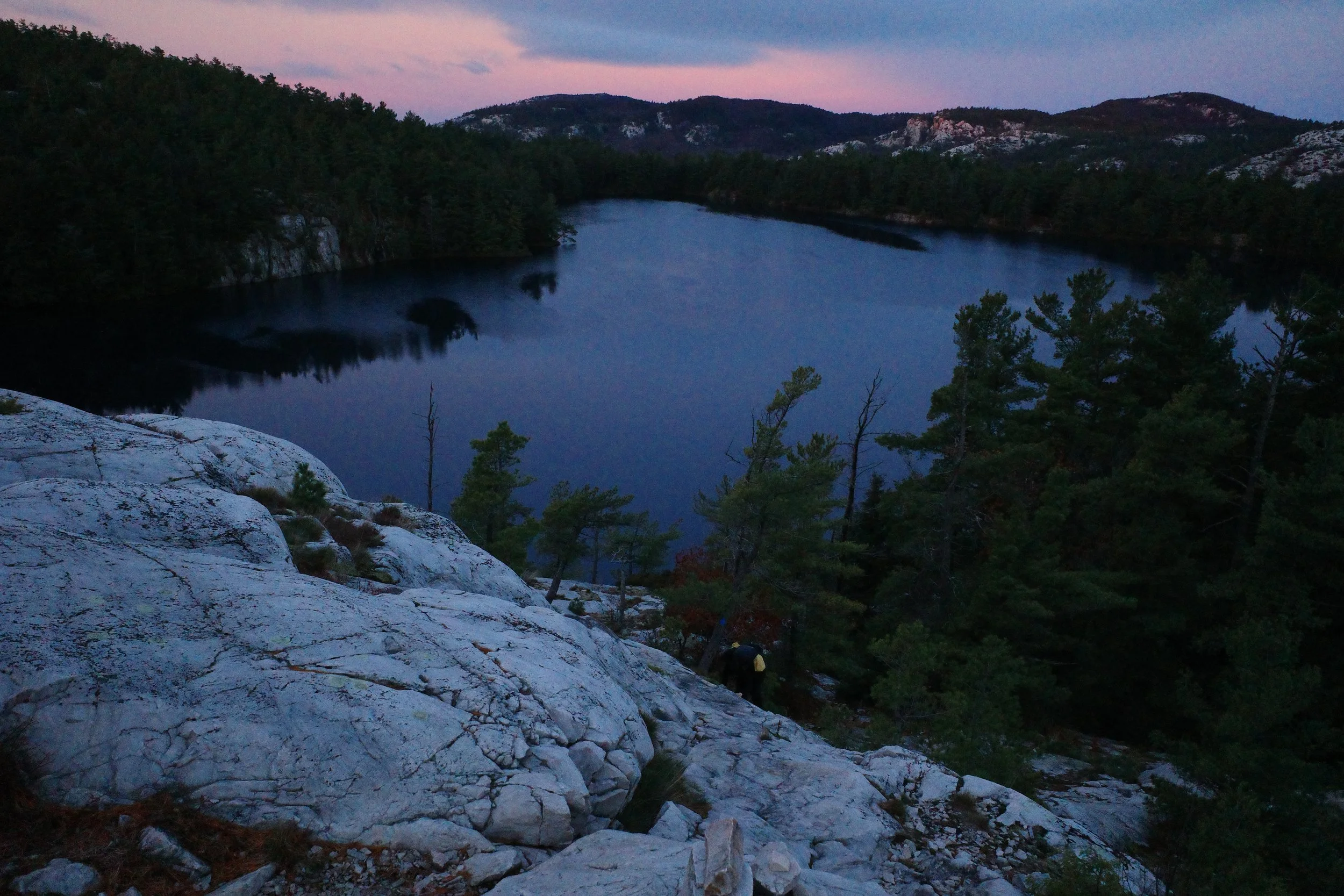 Returning home from Little Superior Lake