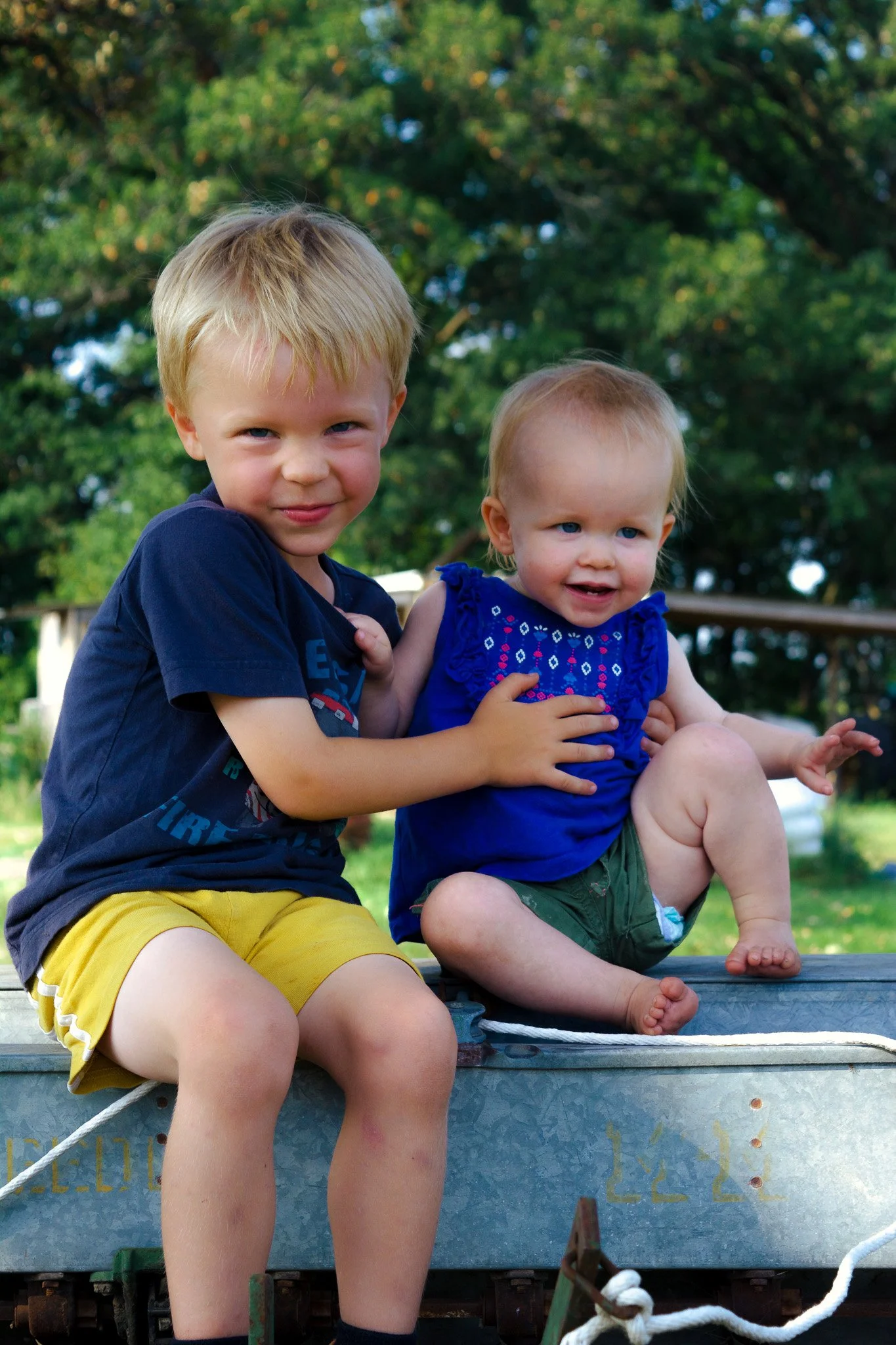 Andreabrubakerminneapolisphotographer little boy and girl on tractor.jpg
