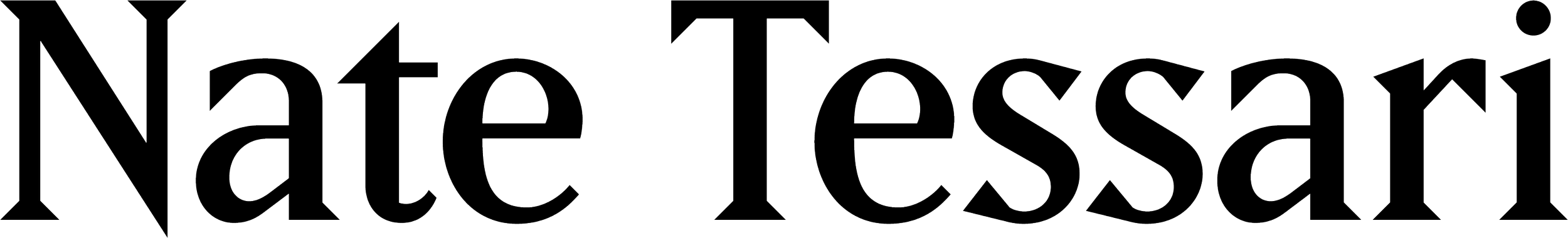 Text logo of 'Nate Tressan' with stylized font.