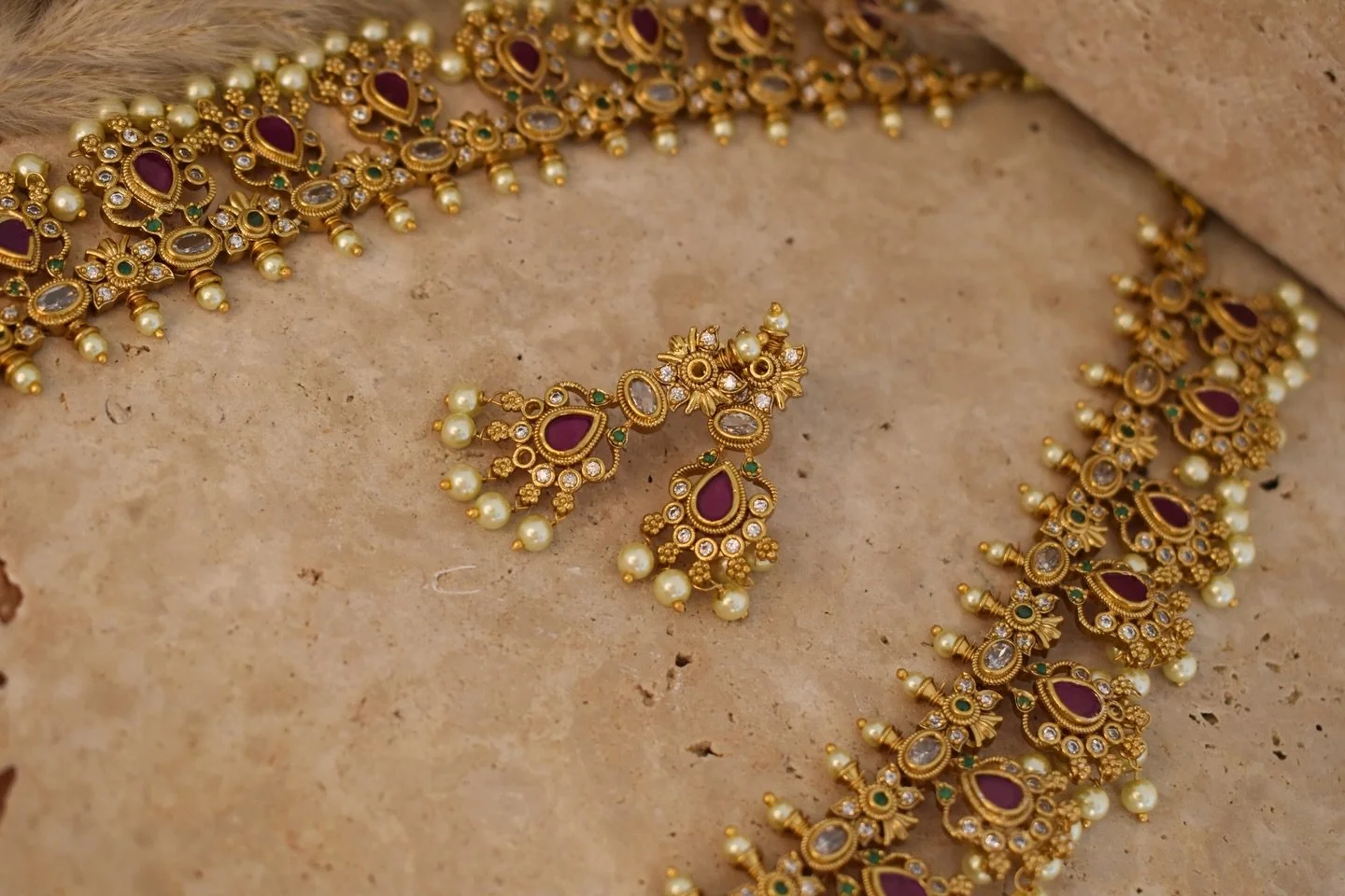 BACK IN STOCK! 

MAYURA, a favourite from our earlier collections is back! 

DM us to secure yours! ✨

Shop now at kadhaljewels.com 
#kadhal #jewellery #perthsmallbusiness