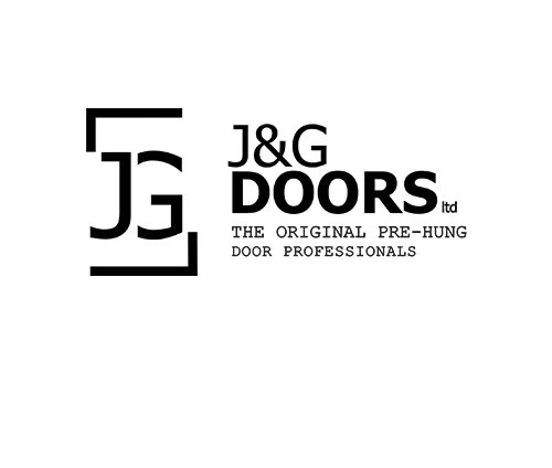 J G Doors Ltd logo with the text 'The Original Pre-Hung Door Professionals'