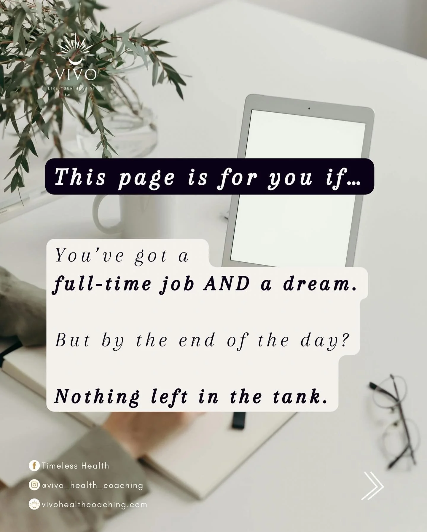 If you&rsquo;ve ever ended your workday completely drained, staring at your dream with no energy left to give&hellip; you&rsquo;re not alone.

It&rsquo;s not about discipline.
It&rsquo;s not about &ldquo;trying harder.&rdquo;
It&rsquo;s biology.

Str