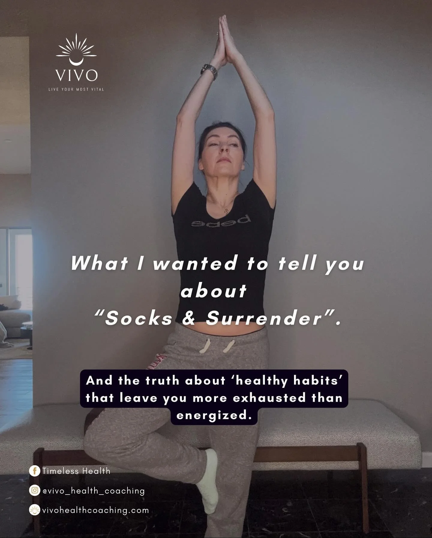 I was barefoot, halfway into a yoga pose I should have loved&hellip;
 &hellip;and all I wanted to do was stop.

Not push harder.
Not finish the class.
Just pause. Breathe.
Land in my body, not perform for it.

That moment felt like failure.
But you k