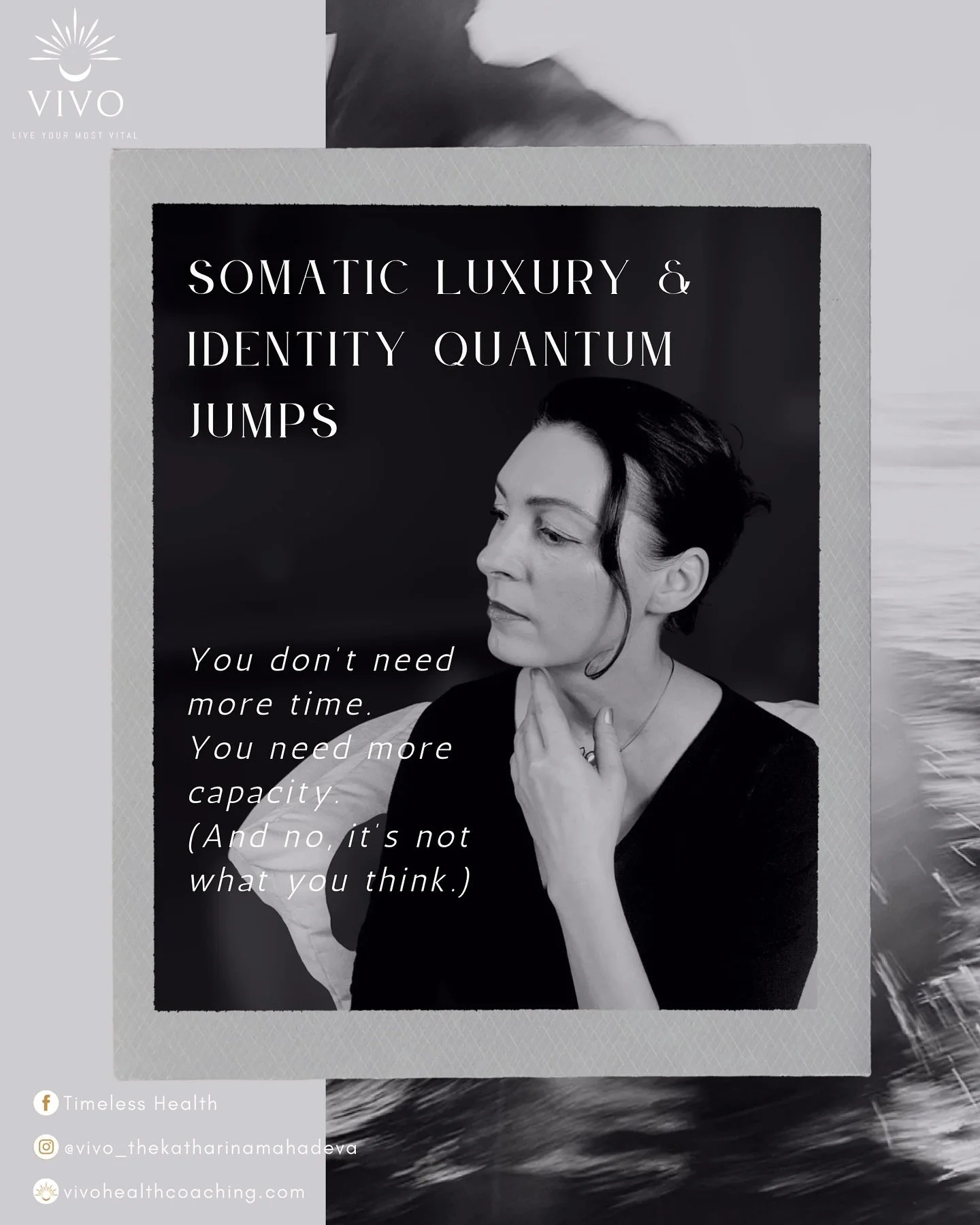 You don&rsquo;t need more time.
You need more capacity.

But let me be clear. I don&rsquo;t mean more bandwidth, more discipline, or better calendar management.

I mean the kind of capacity that&rsquo;s built from the inside out.

Because here&rsquo;
