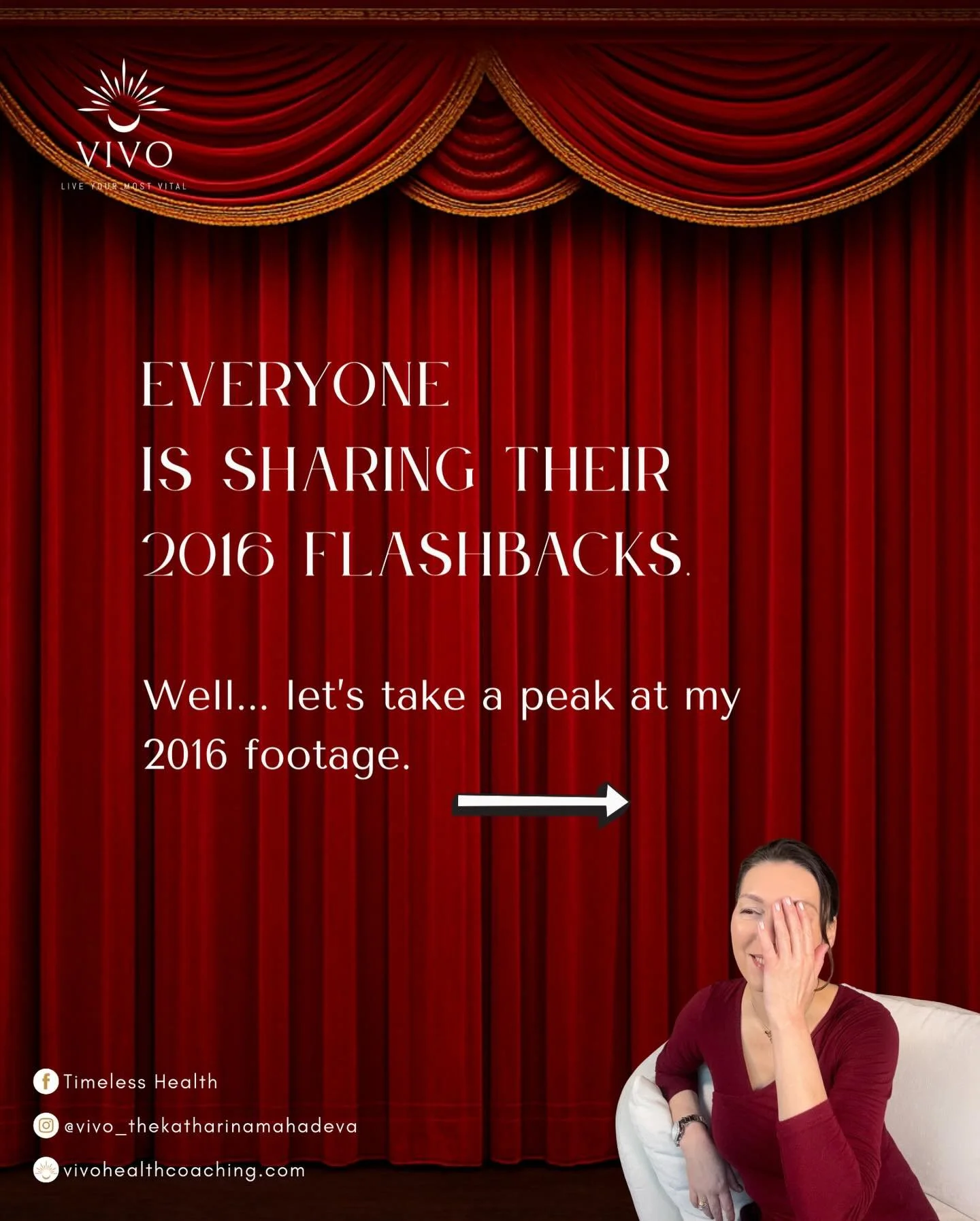Everyone&rsquo;s posting their 2016 flashbacks&hellip;
And listen. I get the nostalgia.
But for me?
2016 isn&rsquo;t something I want to see.
It&rsquo;s something I lived through.
A hard year. A closing chapter. A full-body no more.

That was the yea
