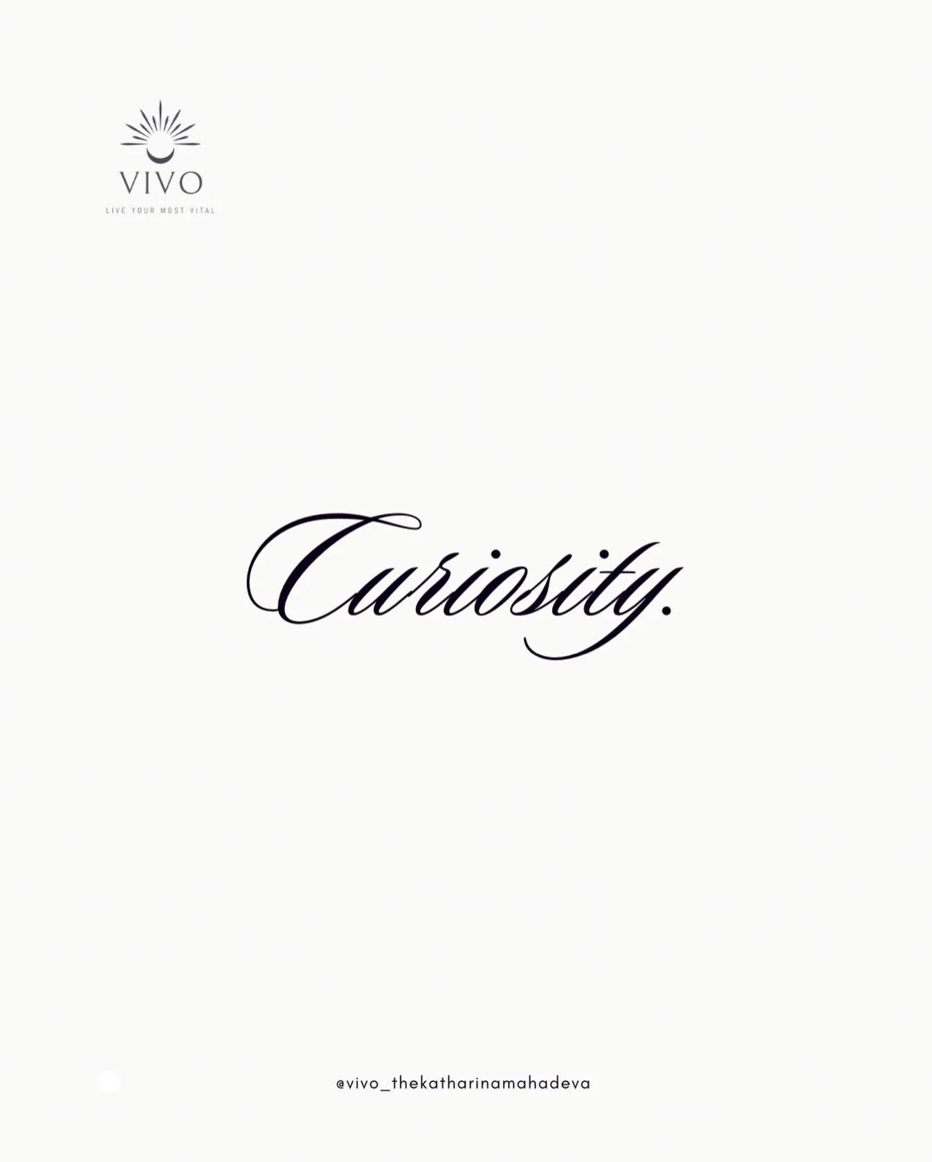 Curiosity is one of the most underrated tools when it comes to personal evolution, and yet, it&rsquo;s the one that changes everything.

Because when you&rsquo;re at the edge of your next level, you don&rsquo;t always need more pushing, more forcing,