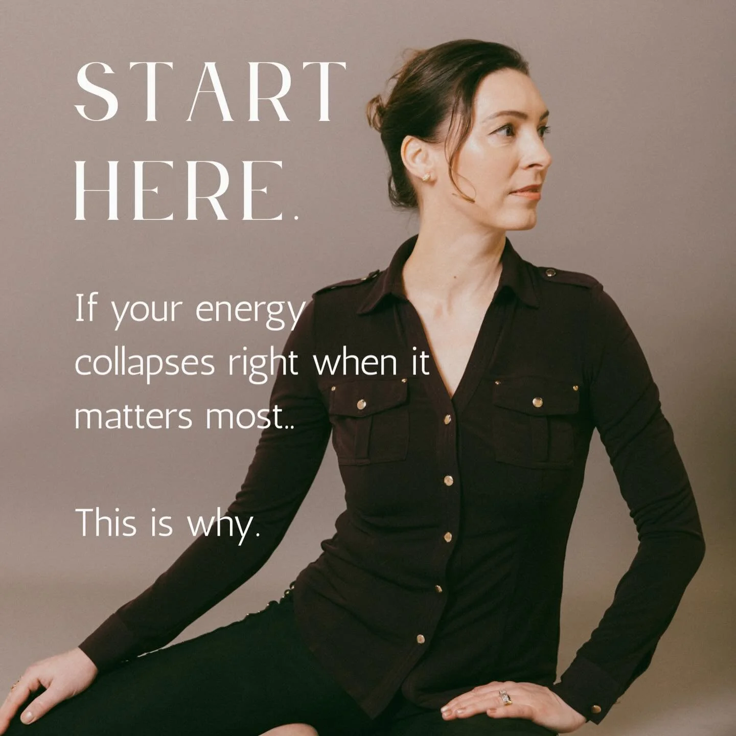 You don&rsquo;t have a time problem.
You don&rsquo;t have a discipline problem.
You don&rsquo;t need another certification.

You have a nervous system that still thinks visibility is a threat..
and it&rsquo;s leaking your energy every single day.

Yo