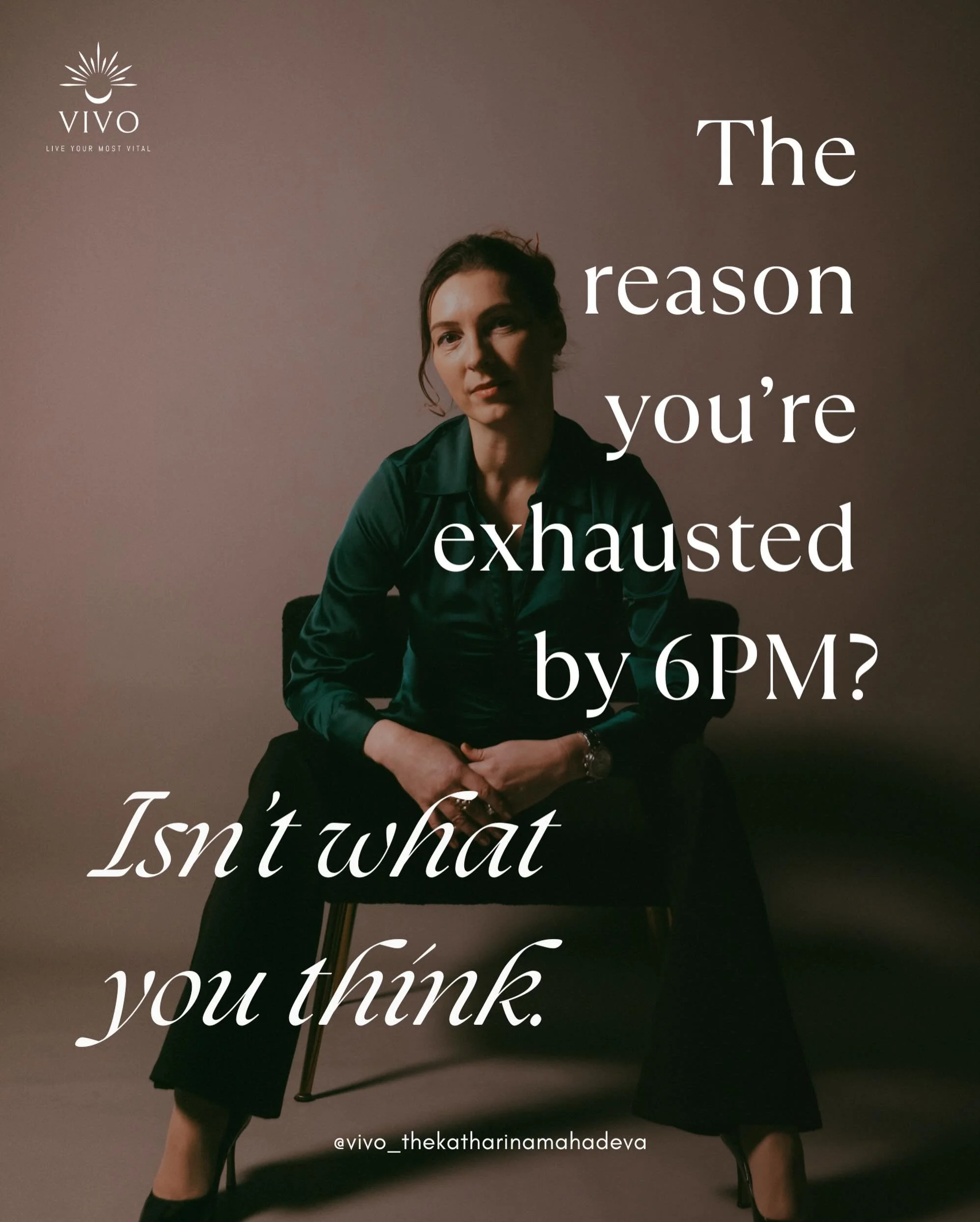 Yes&mdash;your workload is real.
Yes&mdash;you&rsquo;re doing a lot.

That&rsquo;s not the part we&rsquo;re fixing.

Because even when nothing changes?
You can still stop losing energy the way you are now.

What&rsquo;s actually happening is this:

Y