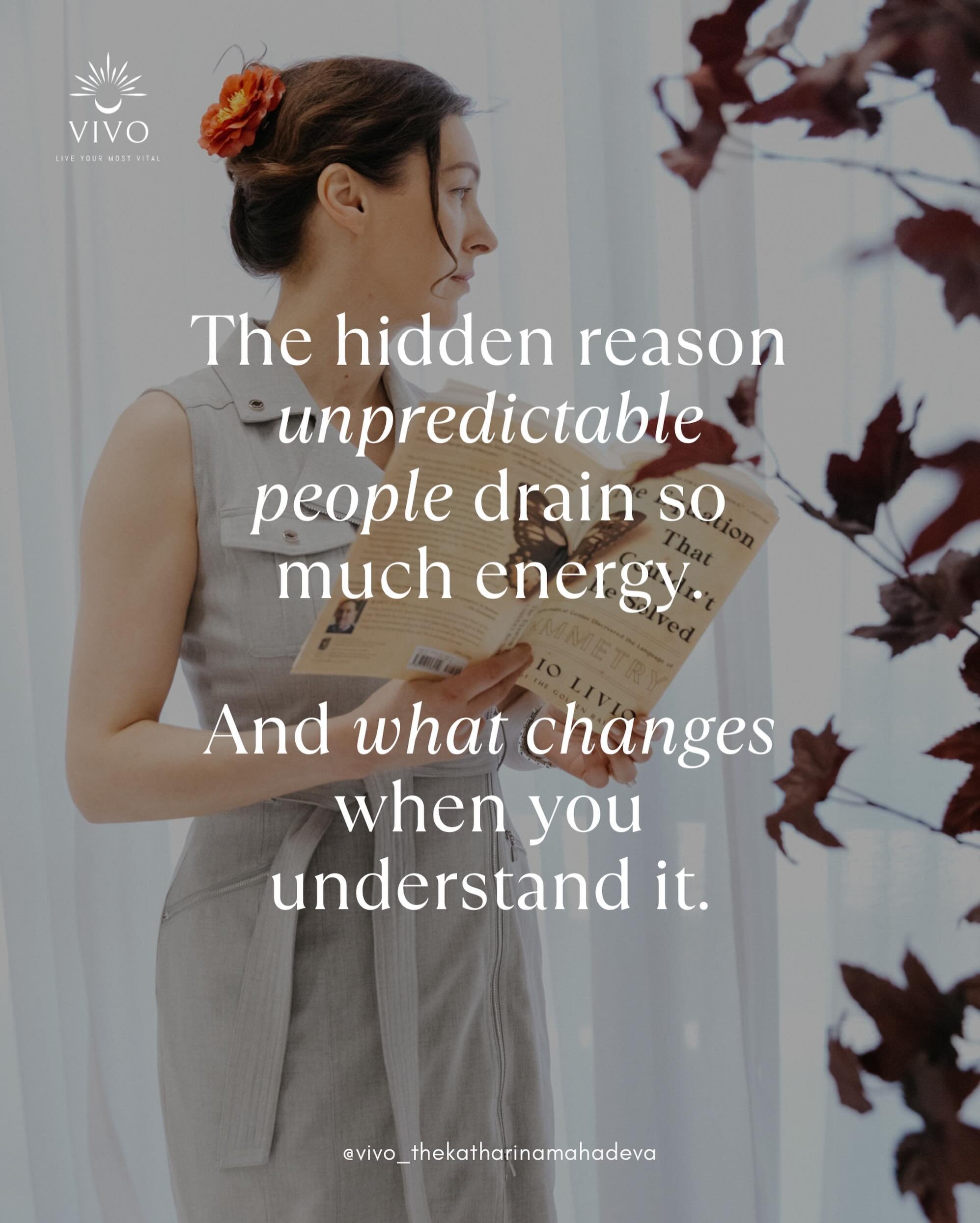 Have you ever had someone suddenly pull away from you&hellip; change&hellip; become vague&hellip; emotionally unpredictable&hellip; and found yourself immediately wondering what you did wrong?

Not just in personal relationships.
In friendships.
In w