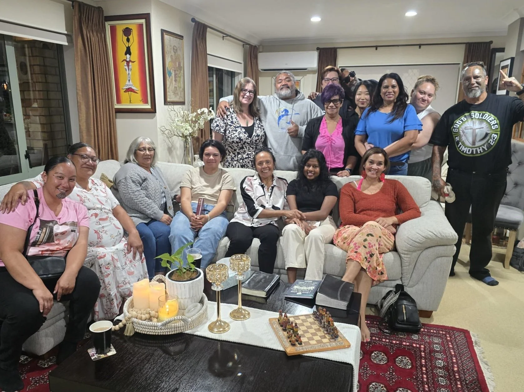 Community Leadership Group 1 (new intake) at the start of the year