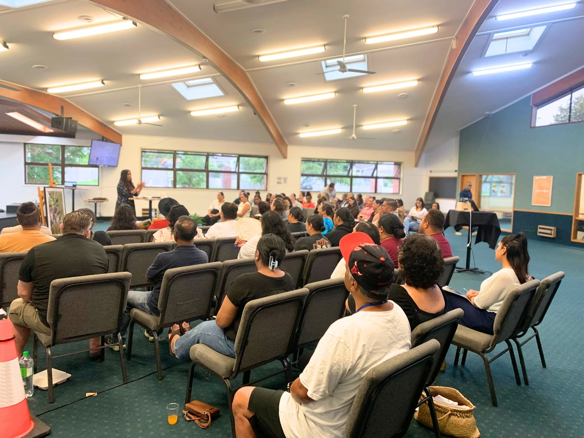 Info Night - people came to find out about our programmes for 2026