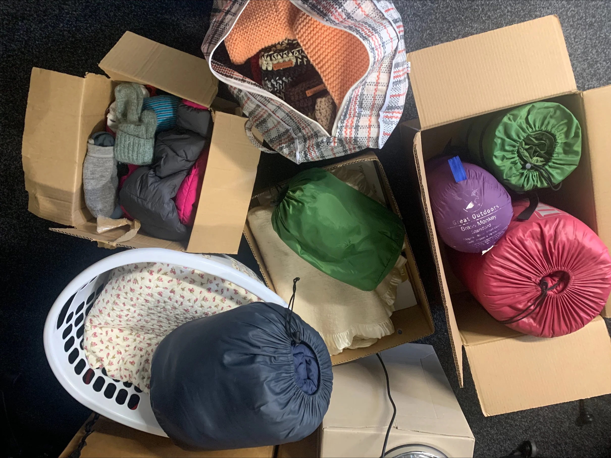 Bit by bit the donations came in
