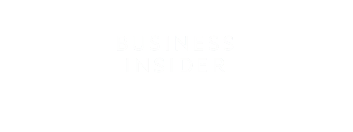 Black background with white laurel wreath emblem and the words 'Business Insider' in the center.