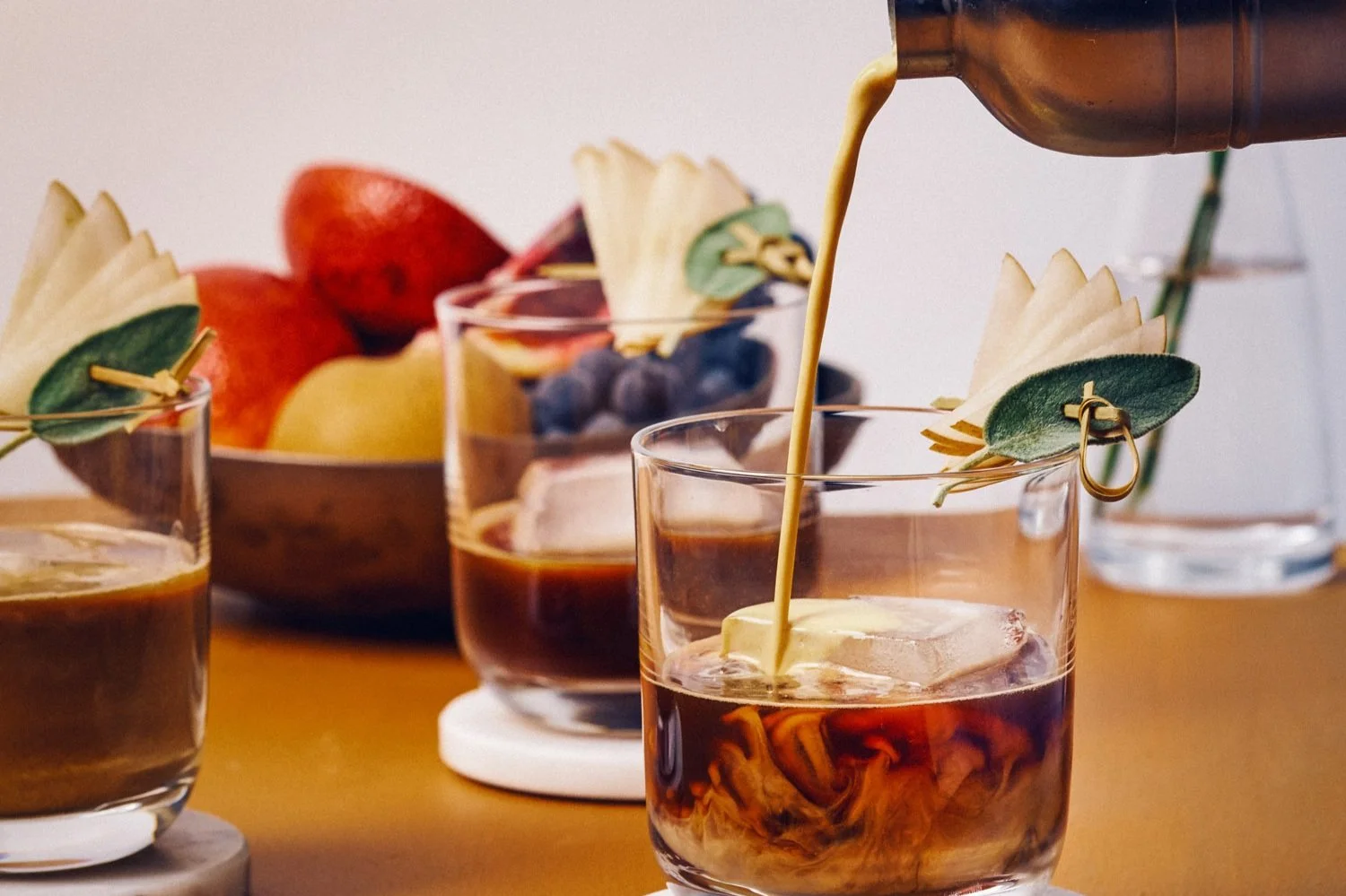 Modern Fall Twist on a Classic Cocktail: Pumpkin + Coconut White Russian