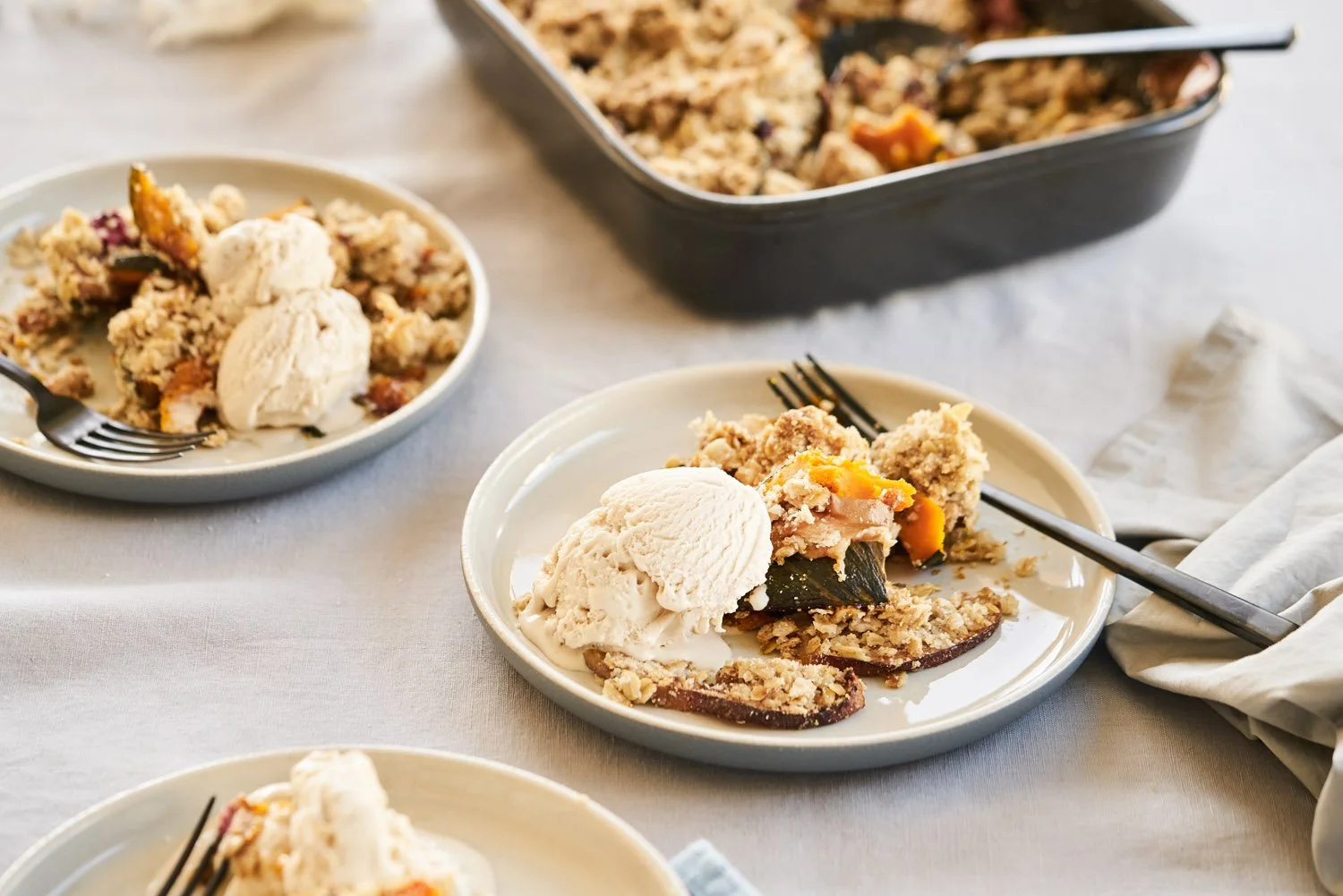 Apple Cranberry Squash Crumble That Tastes Like Fall