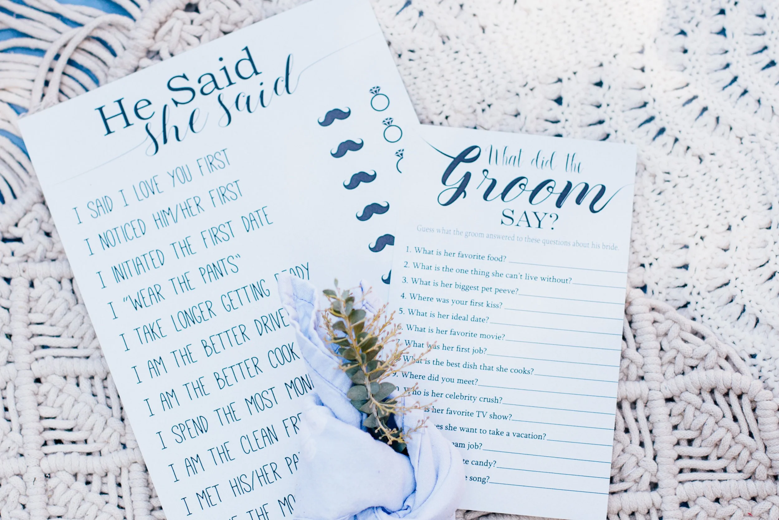 Celestial Bridal Shower