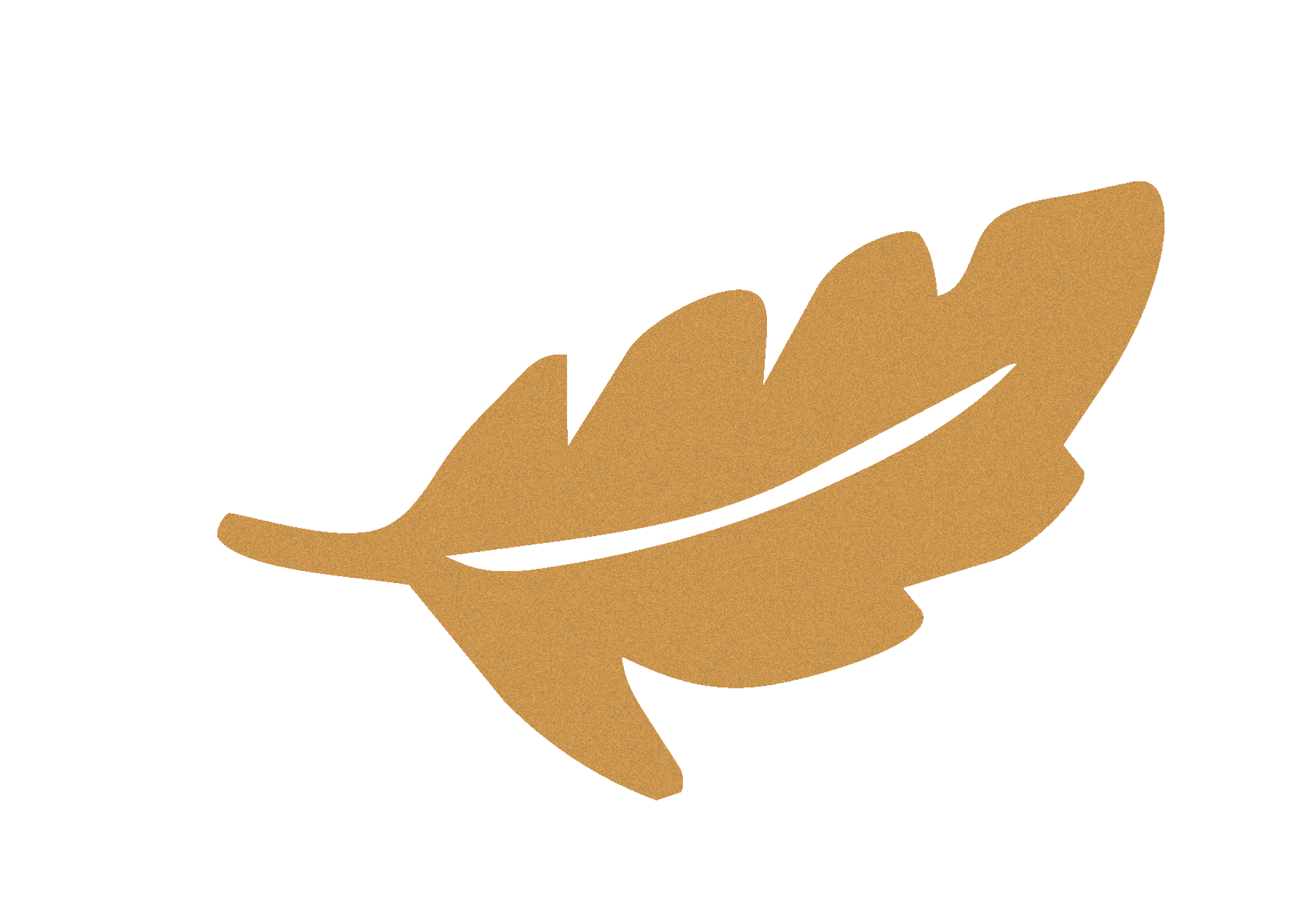 Illustration of a hand in gold color with stylized, angular shapes.