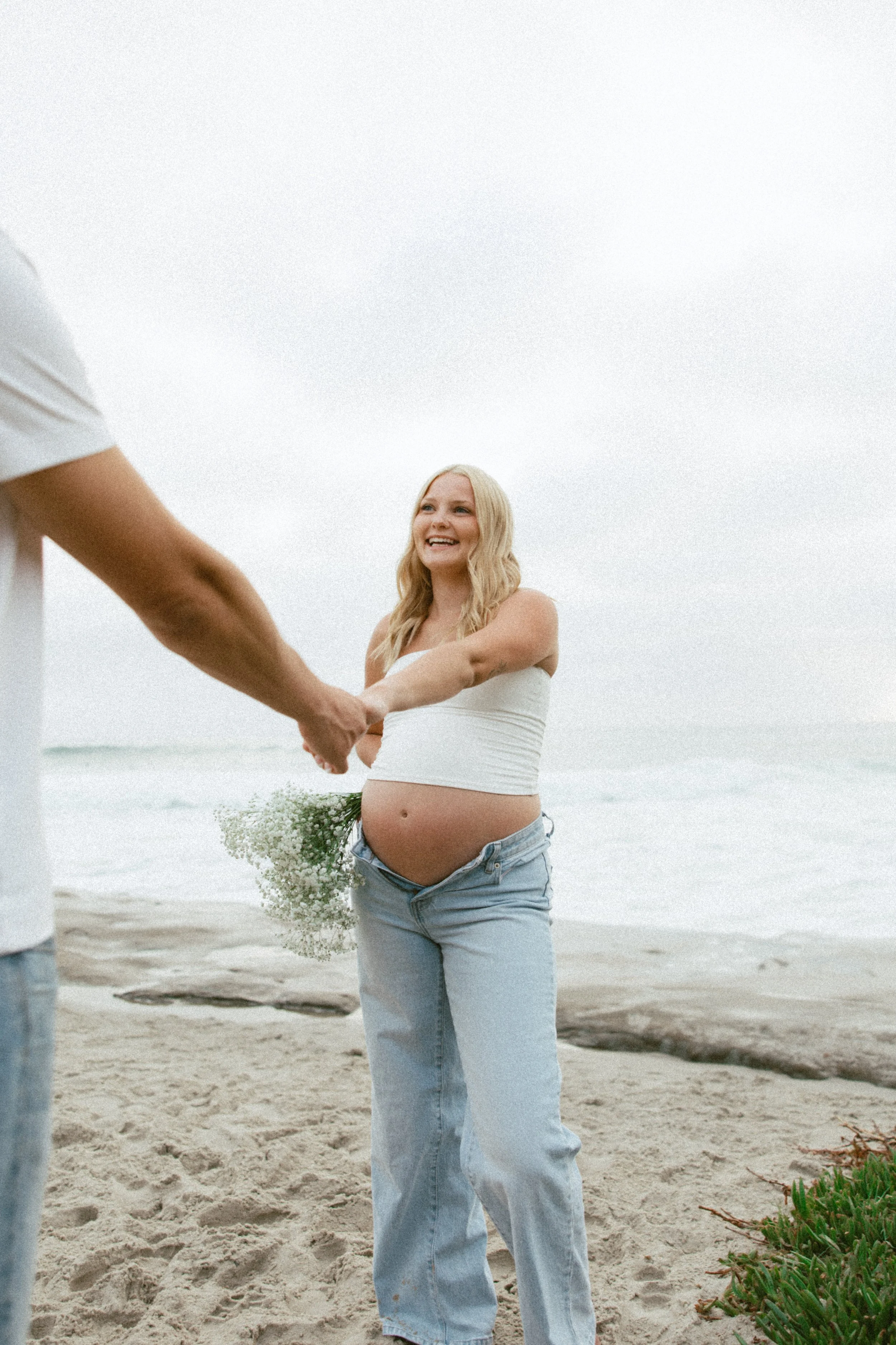 San Diego maternity photos at the beach