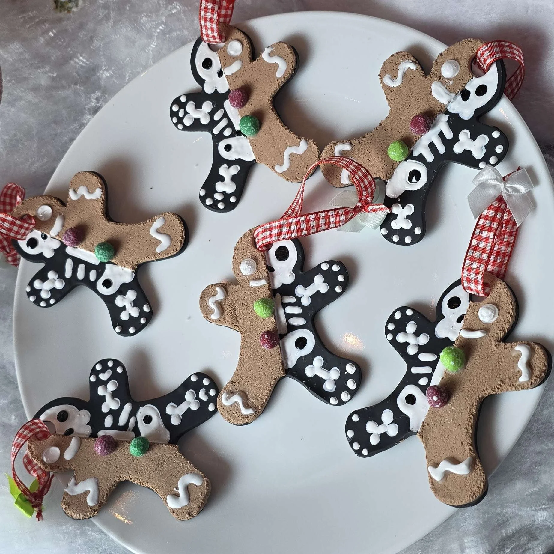 Ginger DEAD Man Christmas Tree Ornament