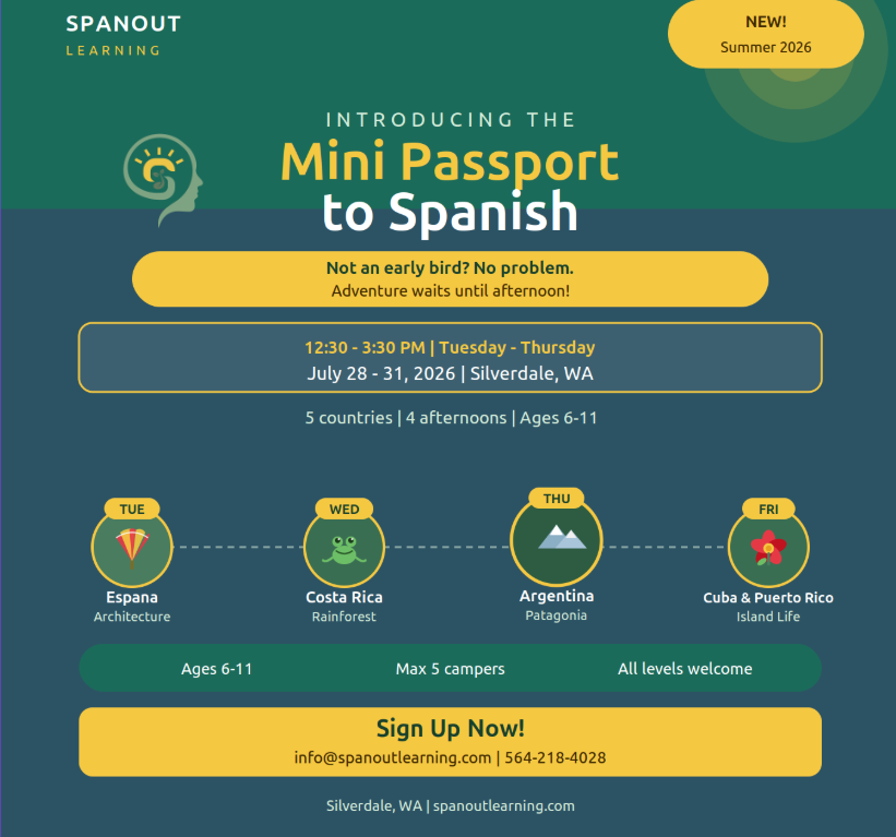 Mini Passport to Spanish Summer Camp