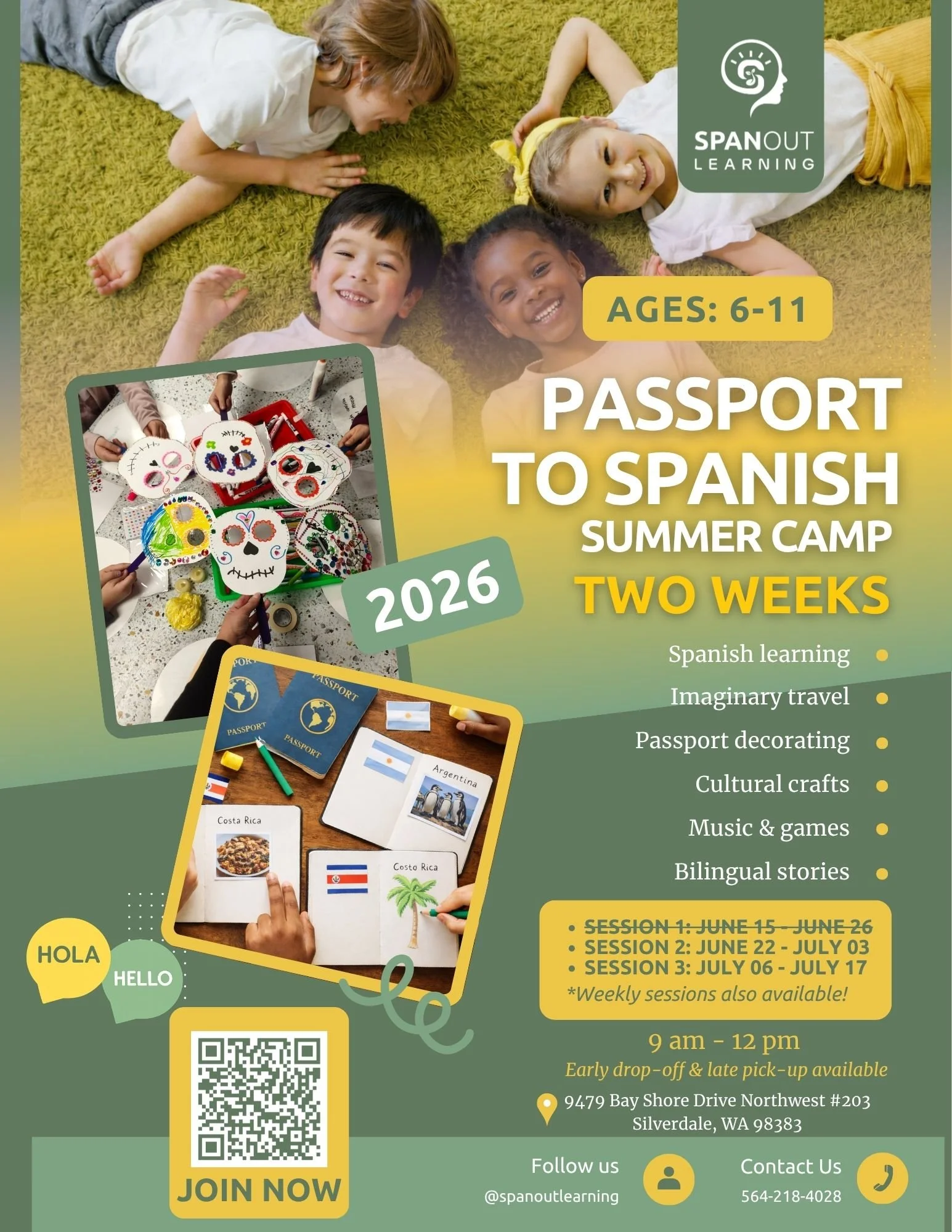 Passport to Spanish Summer Camp