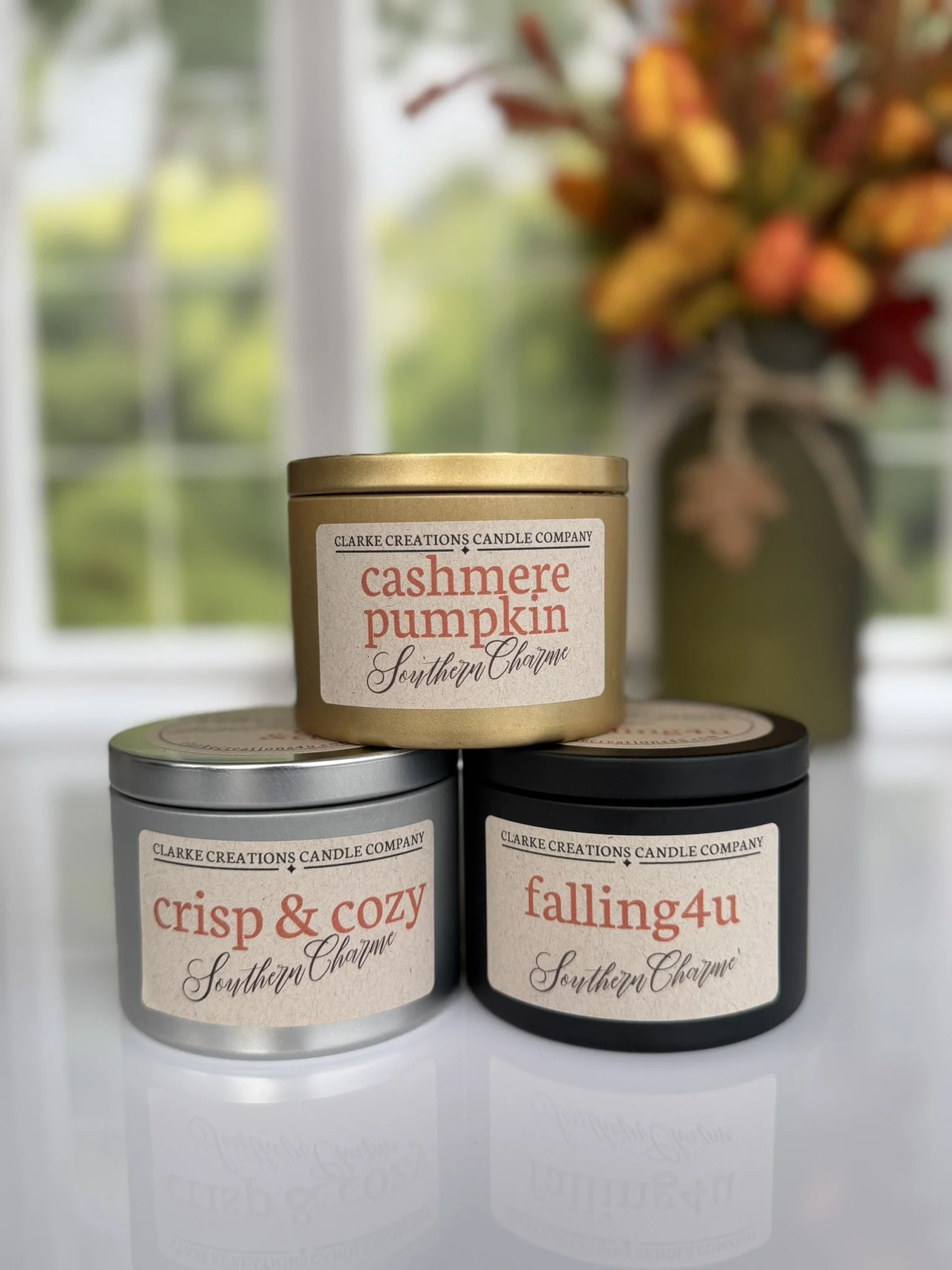 Cozy Days | Fall Candle Trio