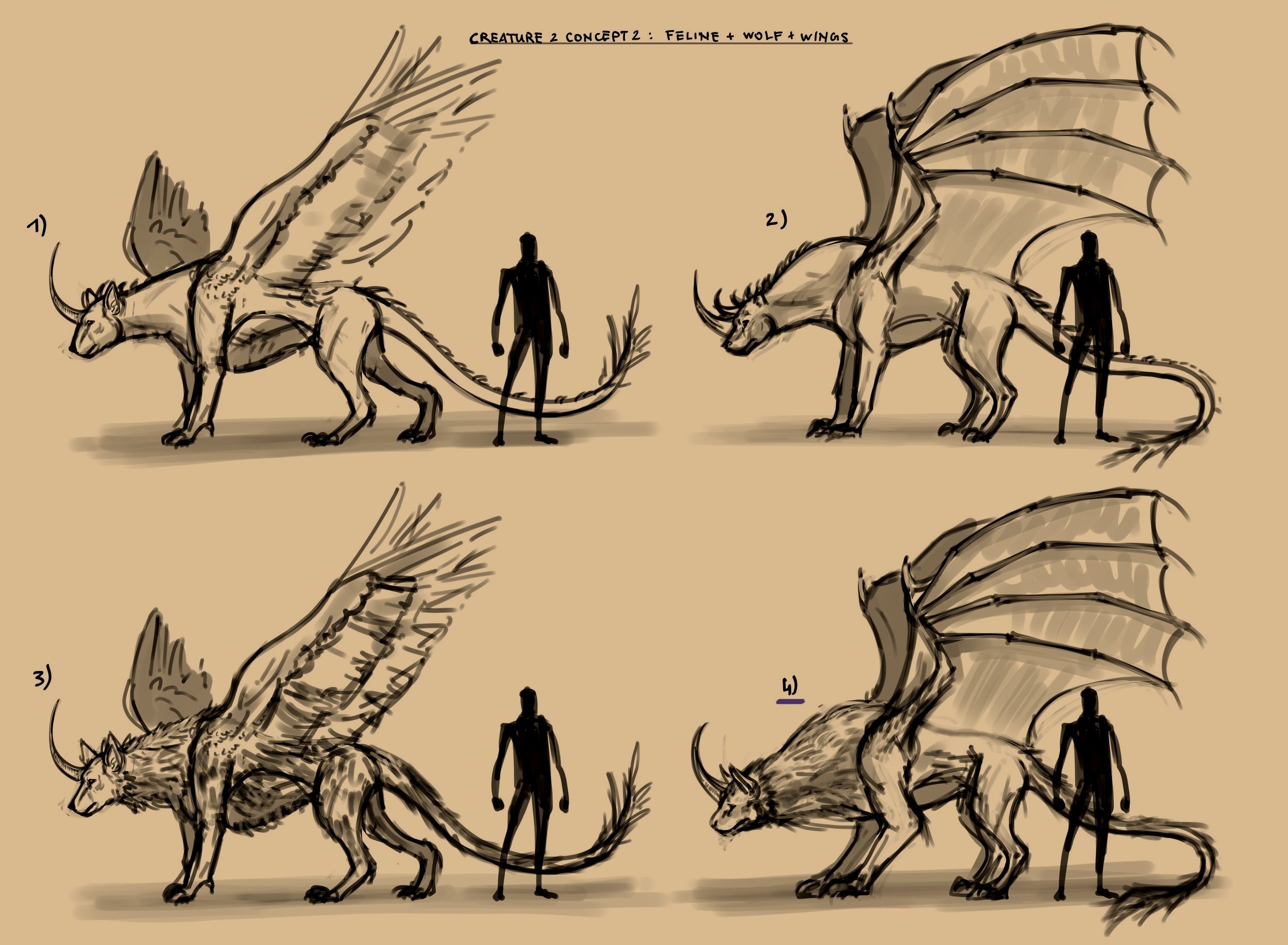 Initial creature design 2