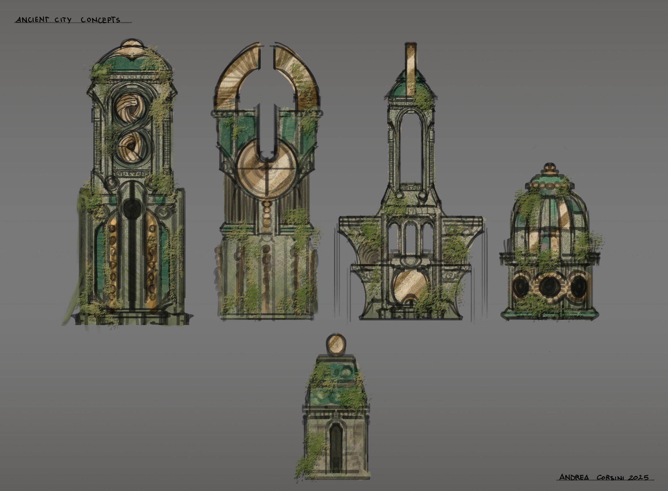 City buildings concepts
