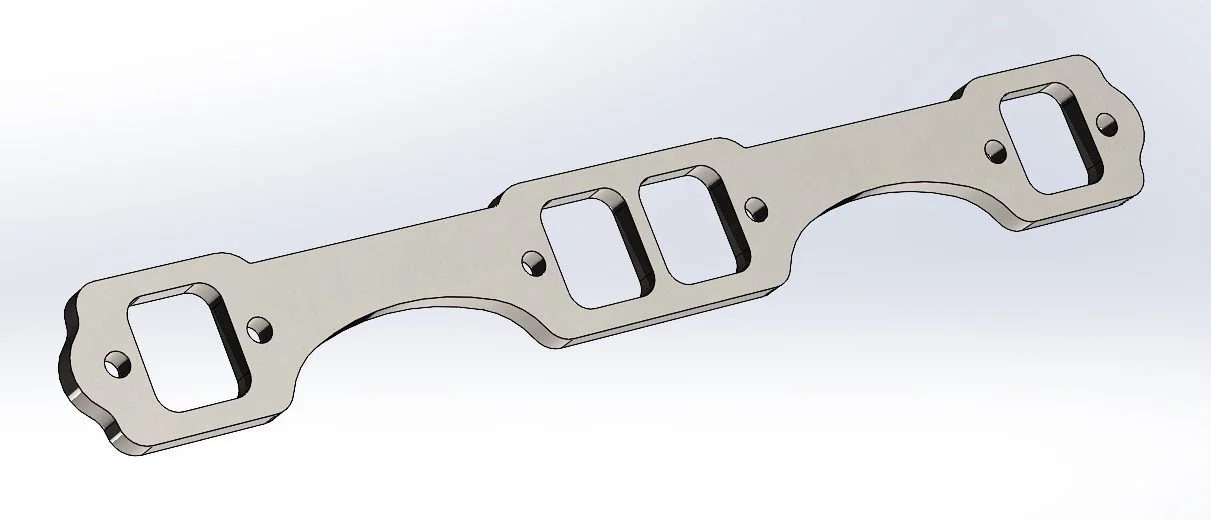 350 SBC Header Flange