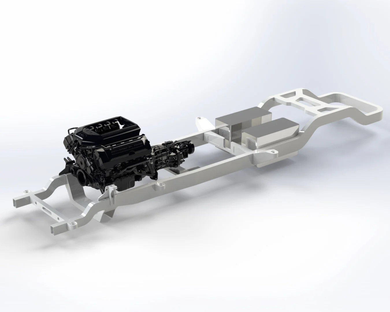 Bespoke Chassis to suit 5.0L coyote with mustang IRS