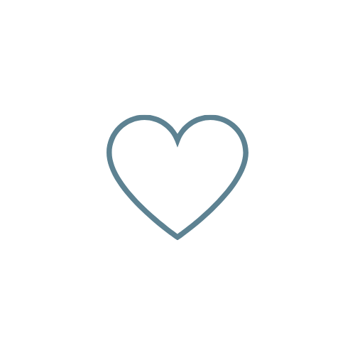 Black background with a thin, blue outline of a heart in the center.