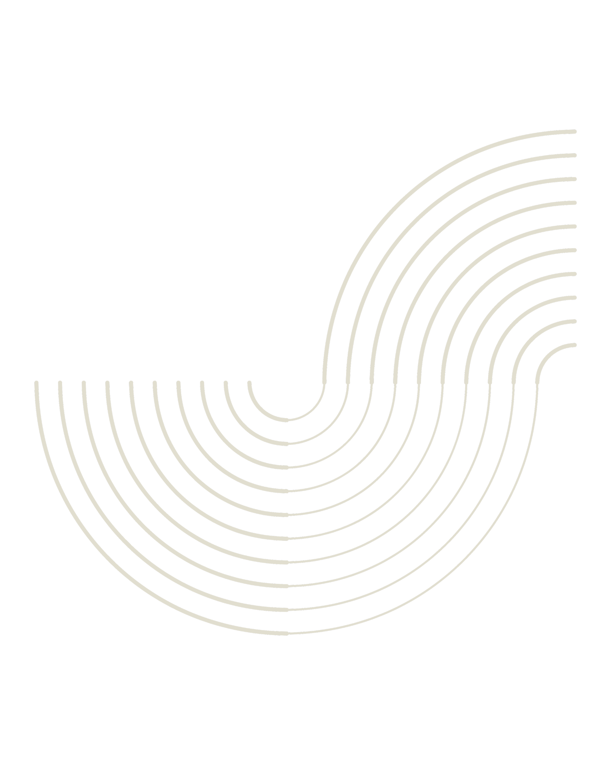 White curved lines on a black background forming a wave pattern.