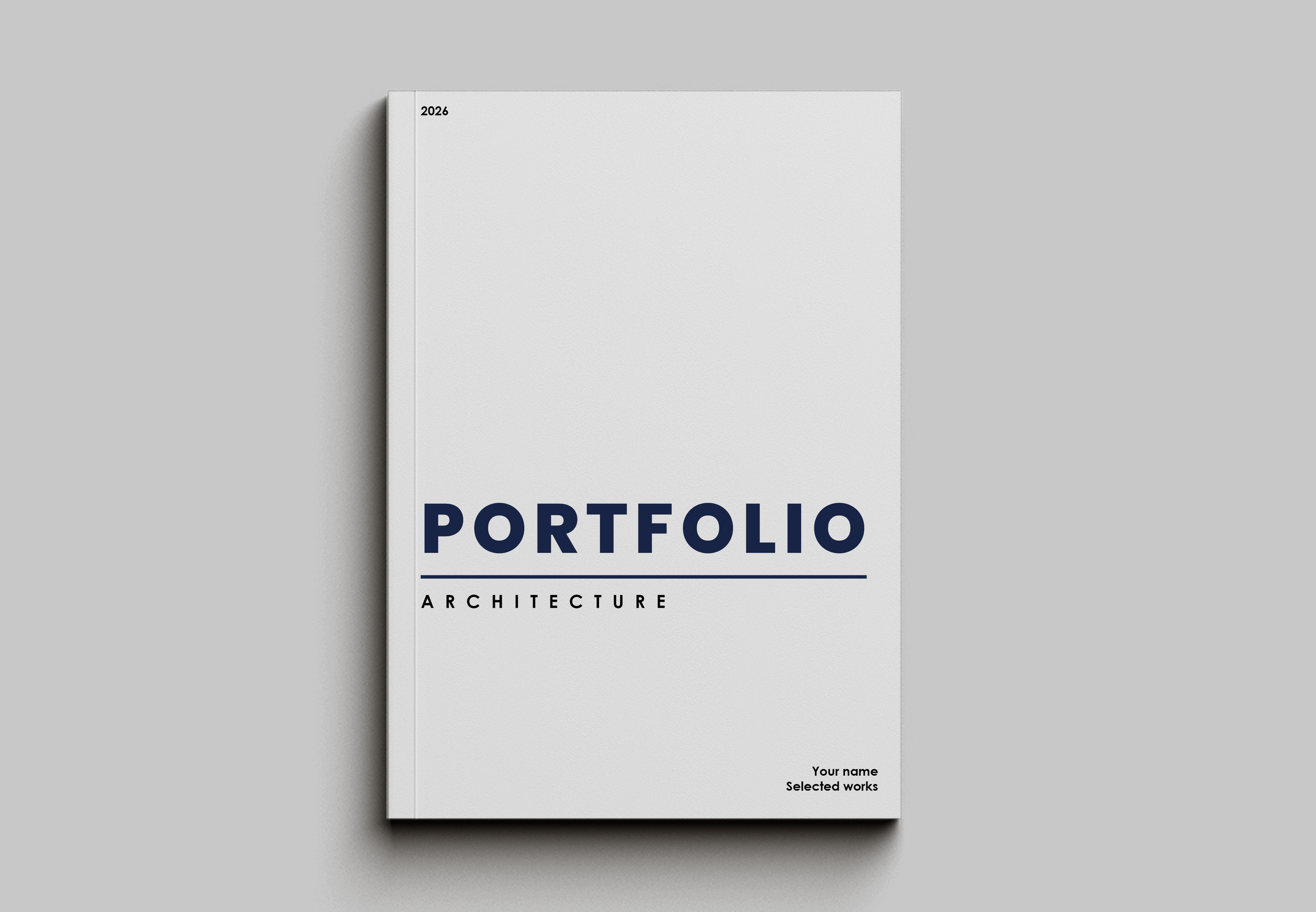 Portfolio Template (Portrait)
