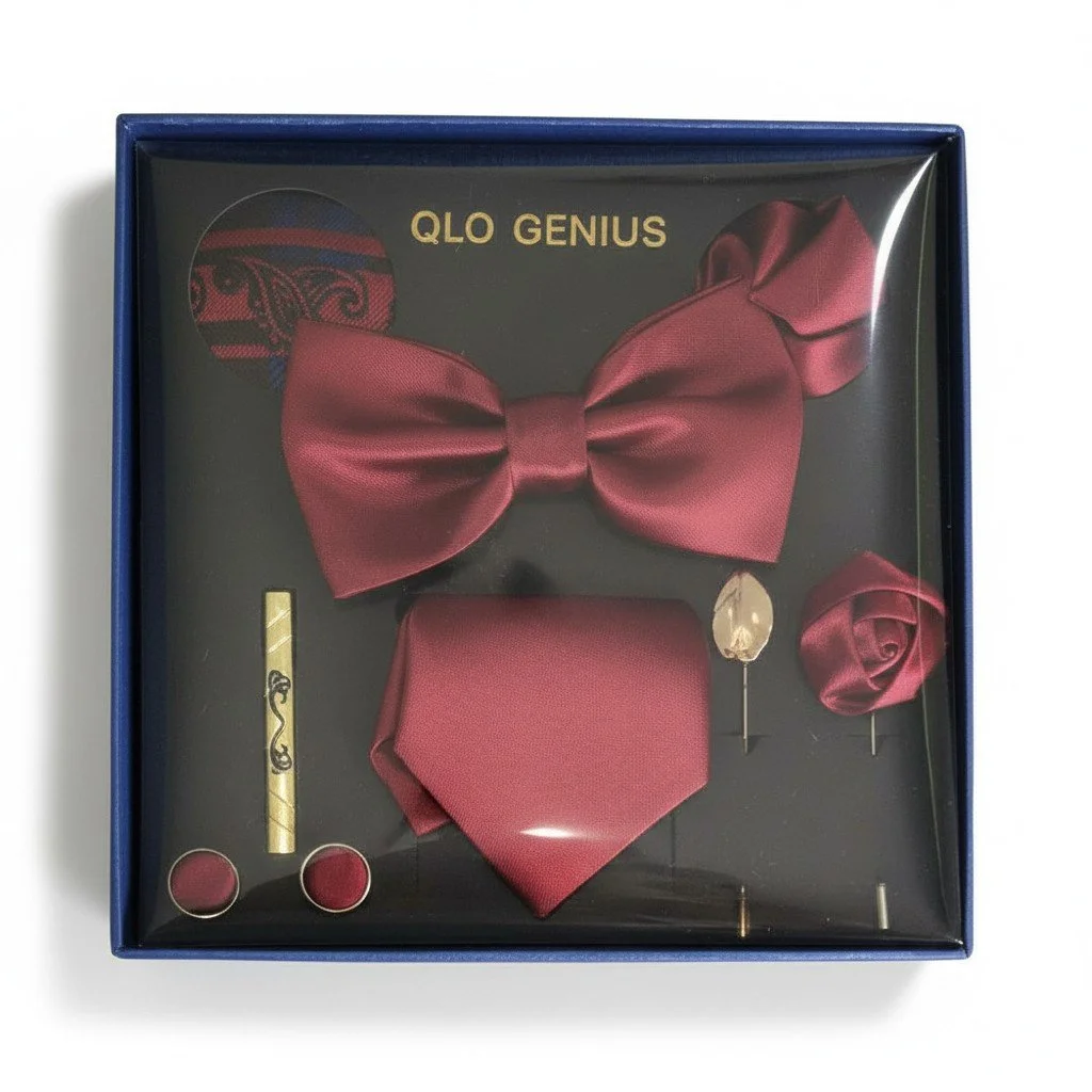Maroon Majesty Formal Gift Set