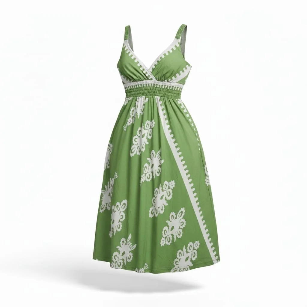 Verdant Whimsy Midi (one-size)