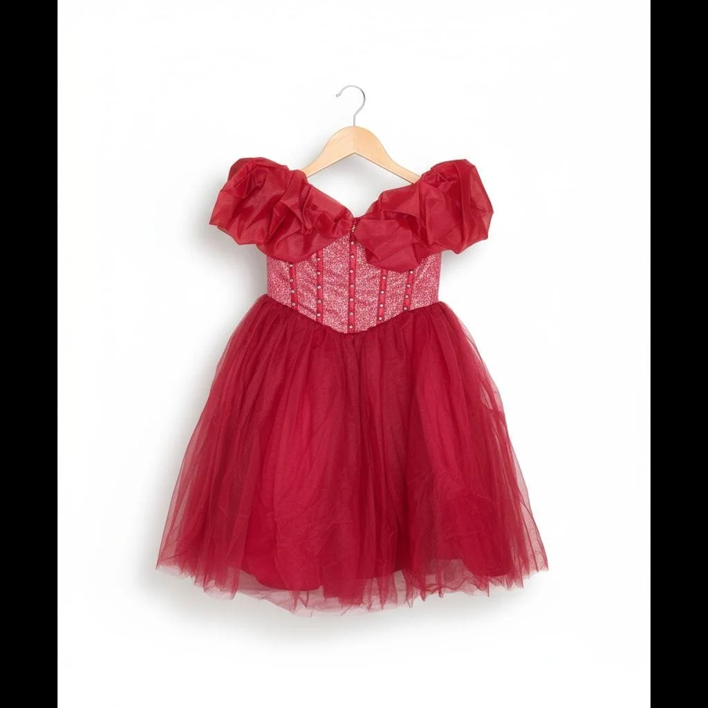 Ruby Ribbon Daydream Dress (size 120) 4-6 years