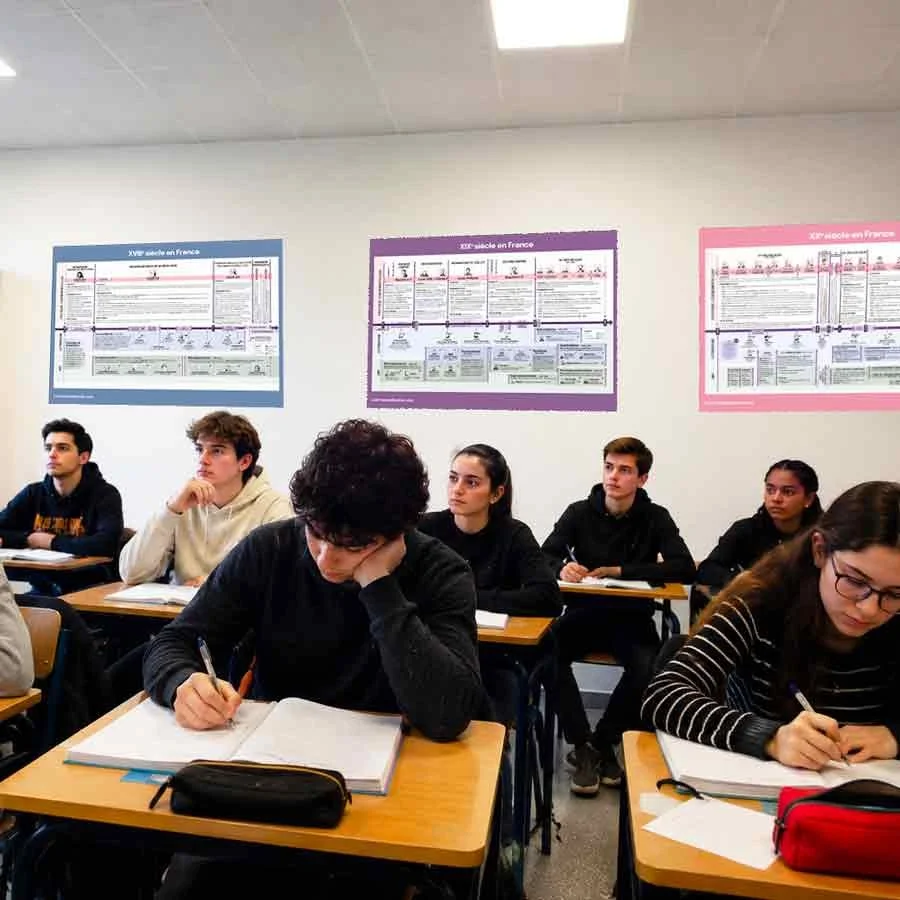 Pack des 3 affiches - XVIIIe, XIXe & XXe siècles - Livraison offerte