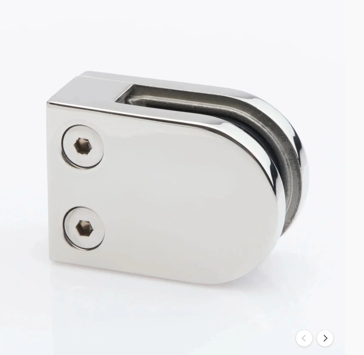 Flat Back Mirror Polished Premium 2205 Duplex Stainless Steel Glass Clamps