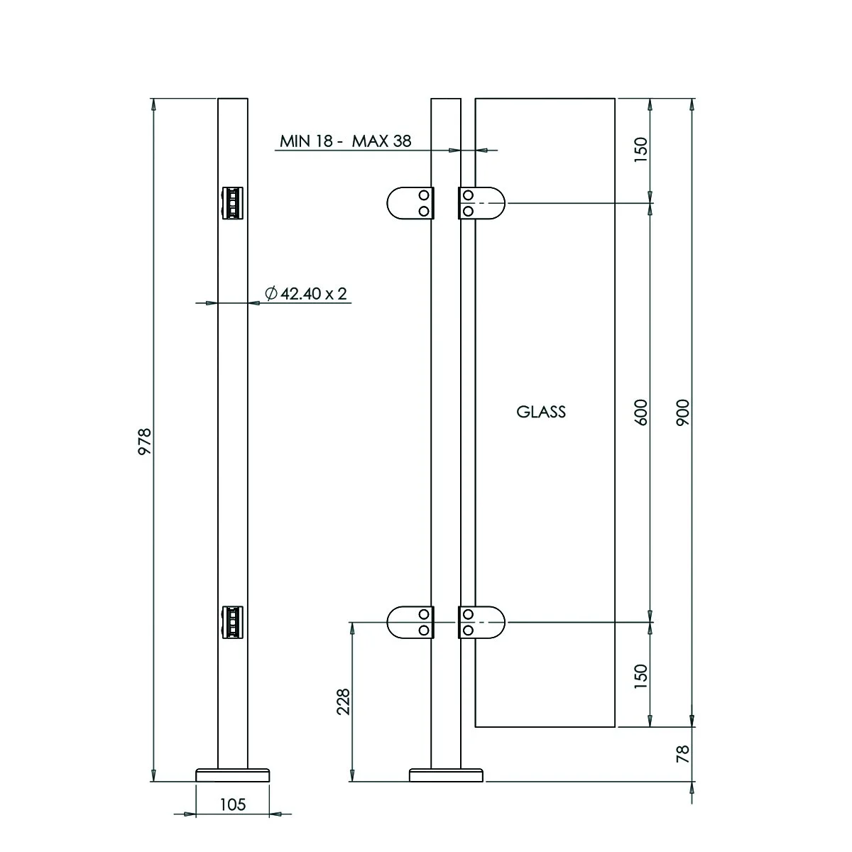 glass-balustrades-ireland-ready-to-fit-stainless-steel-mid-post-black-dia1.jpg
